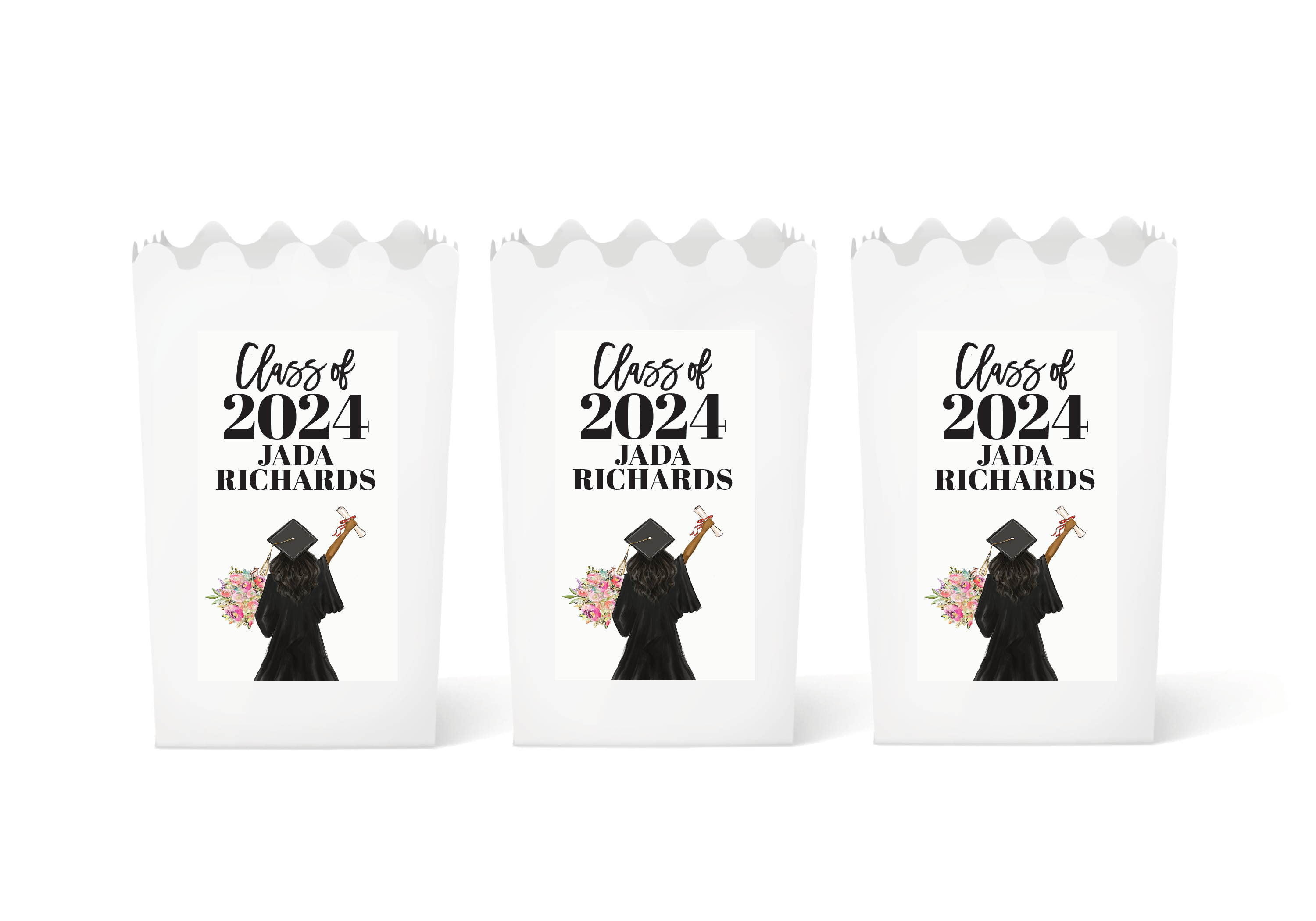 Popcorn Box – Graduation Girl