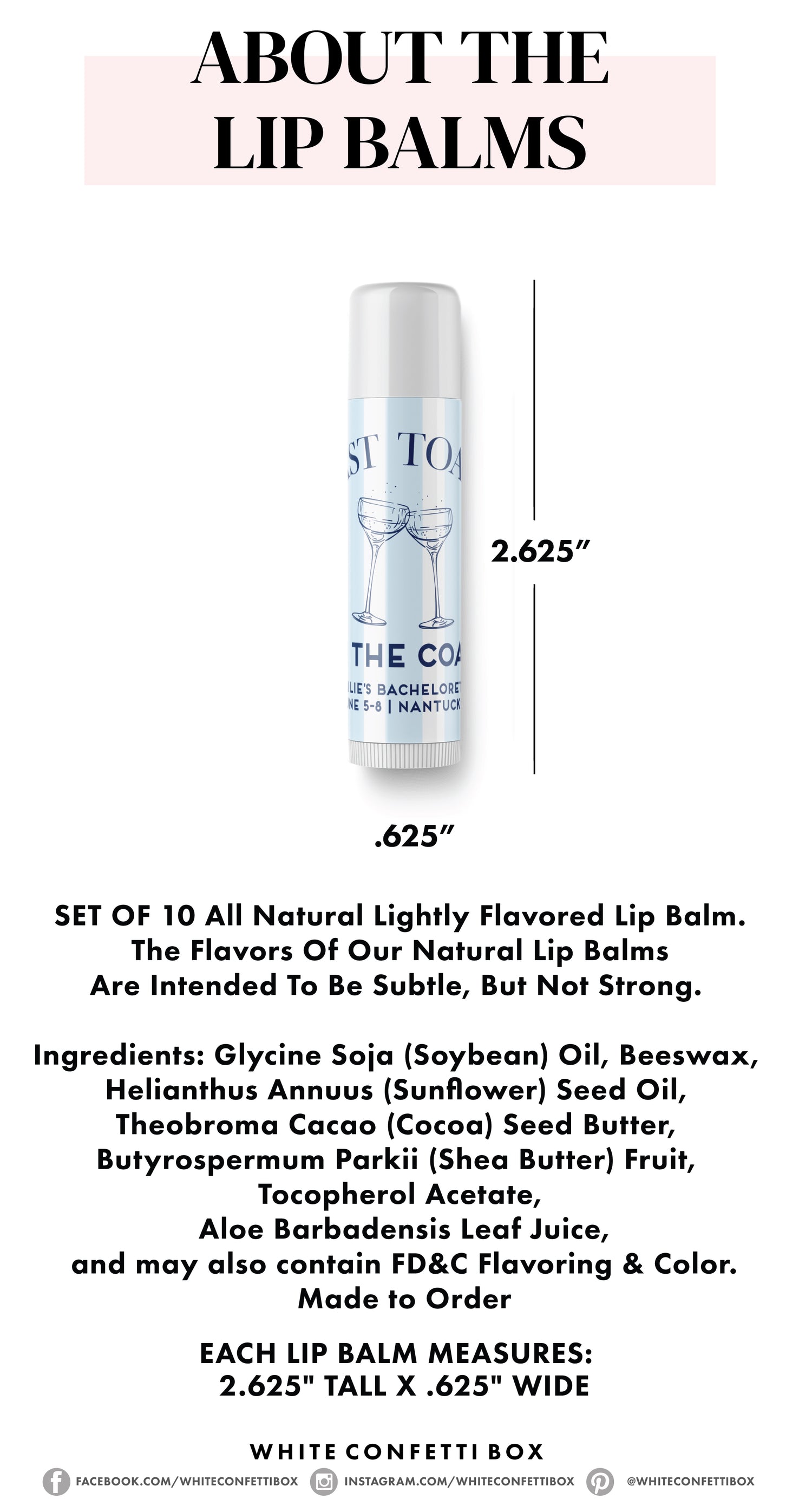 Lip Balm – Last Toast Seashell