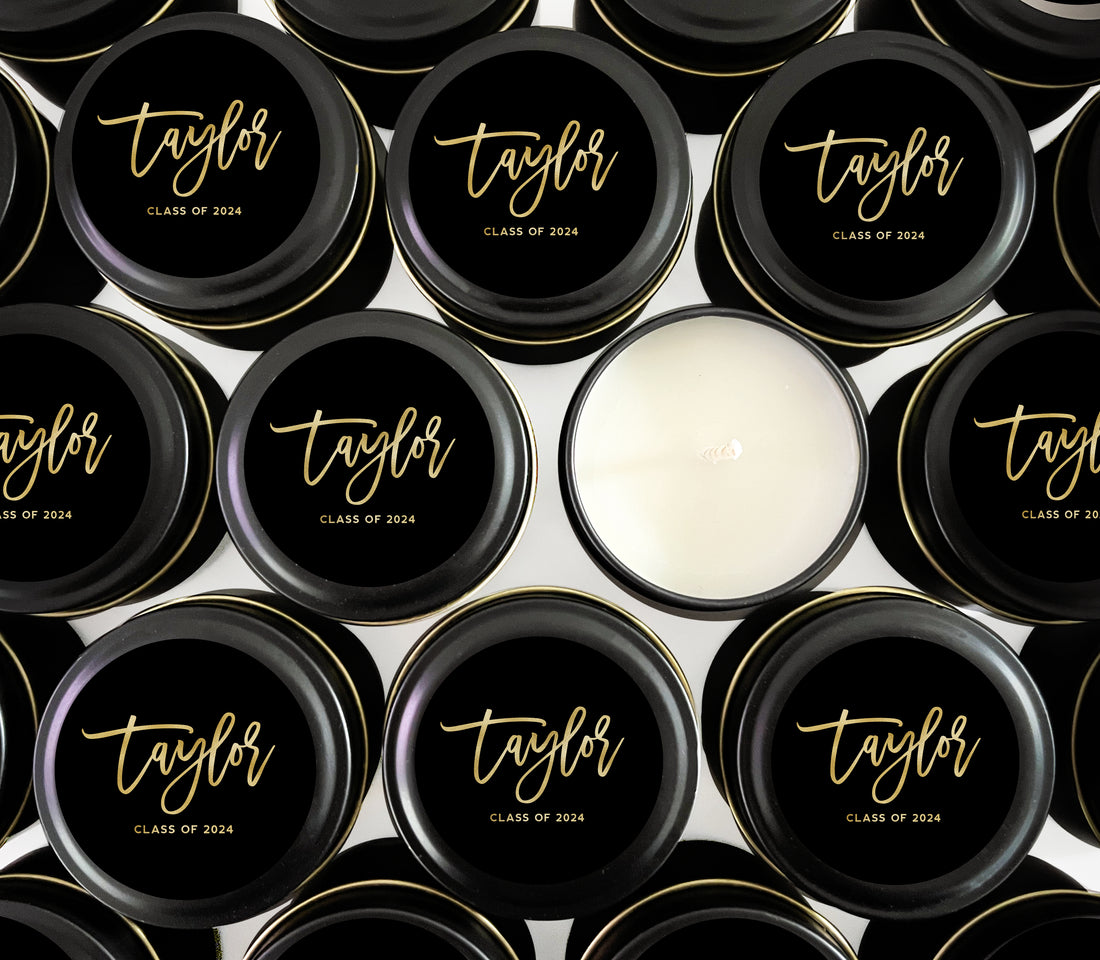 Candles – Graduation Gold Glam