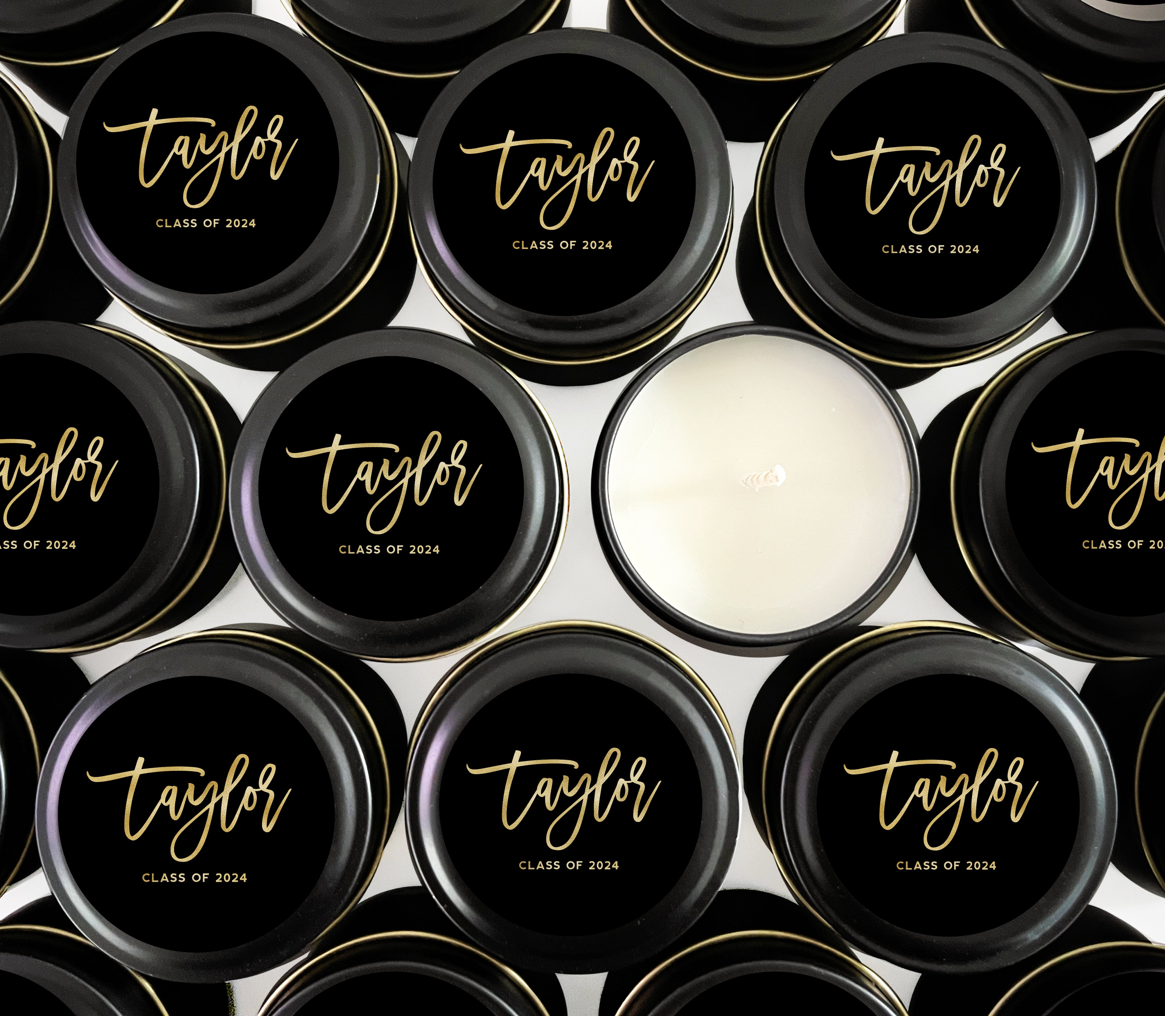 Candles – Graduation Gold Glam