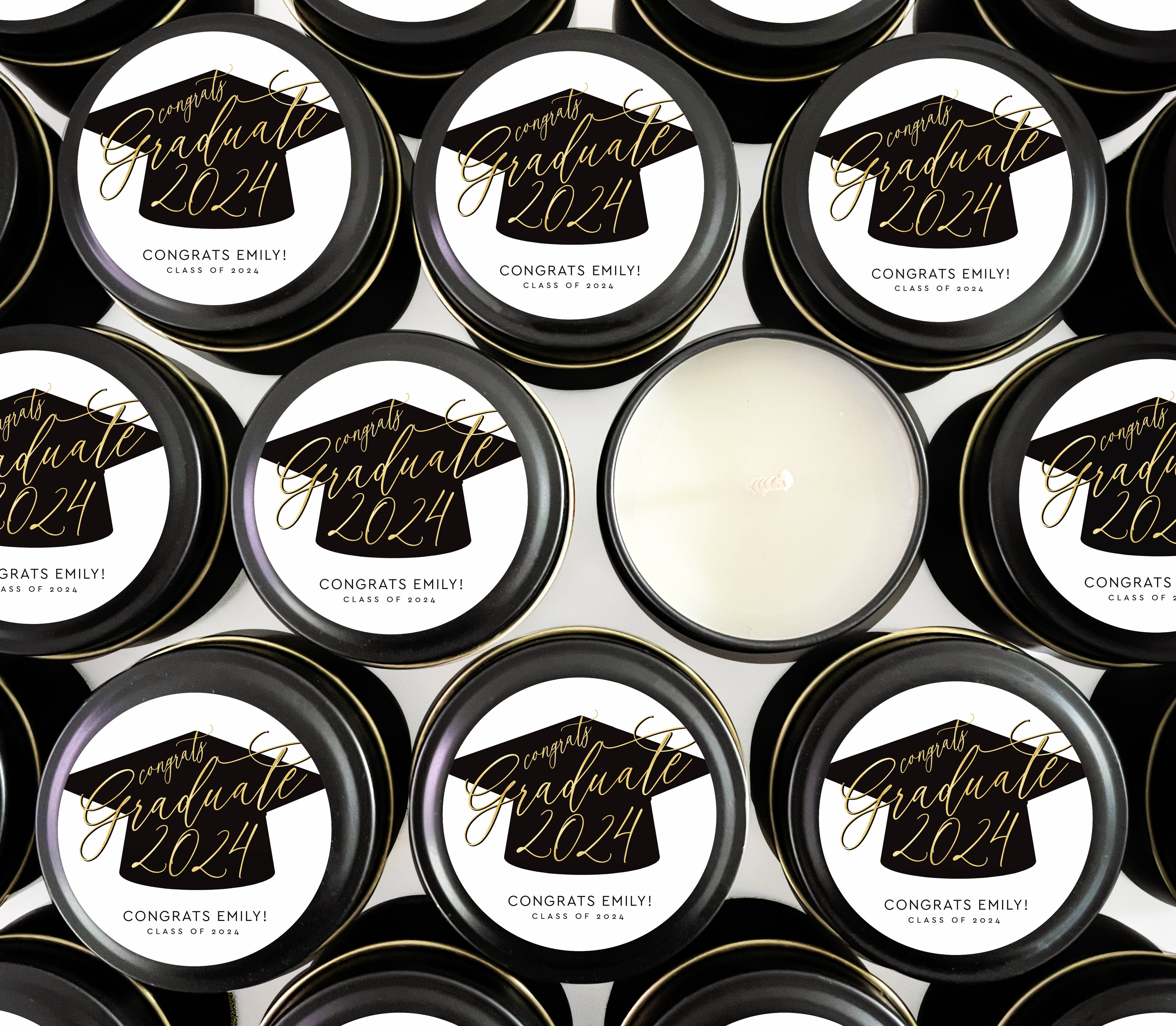 Candles – Graduation Cap