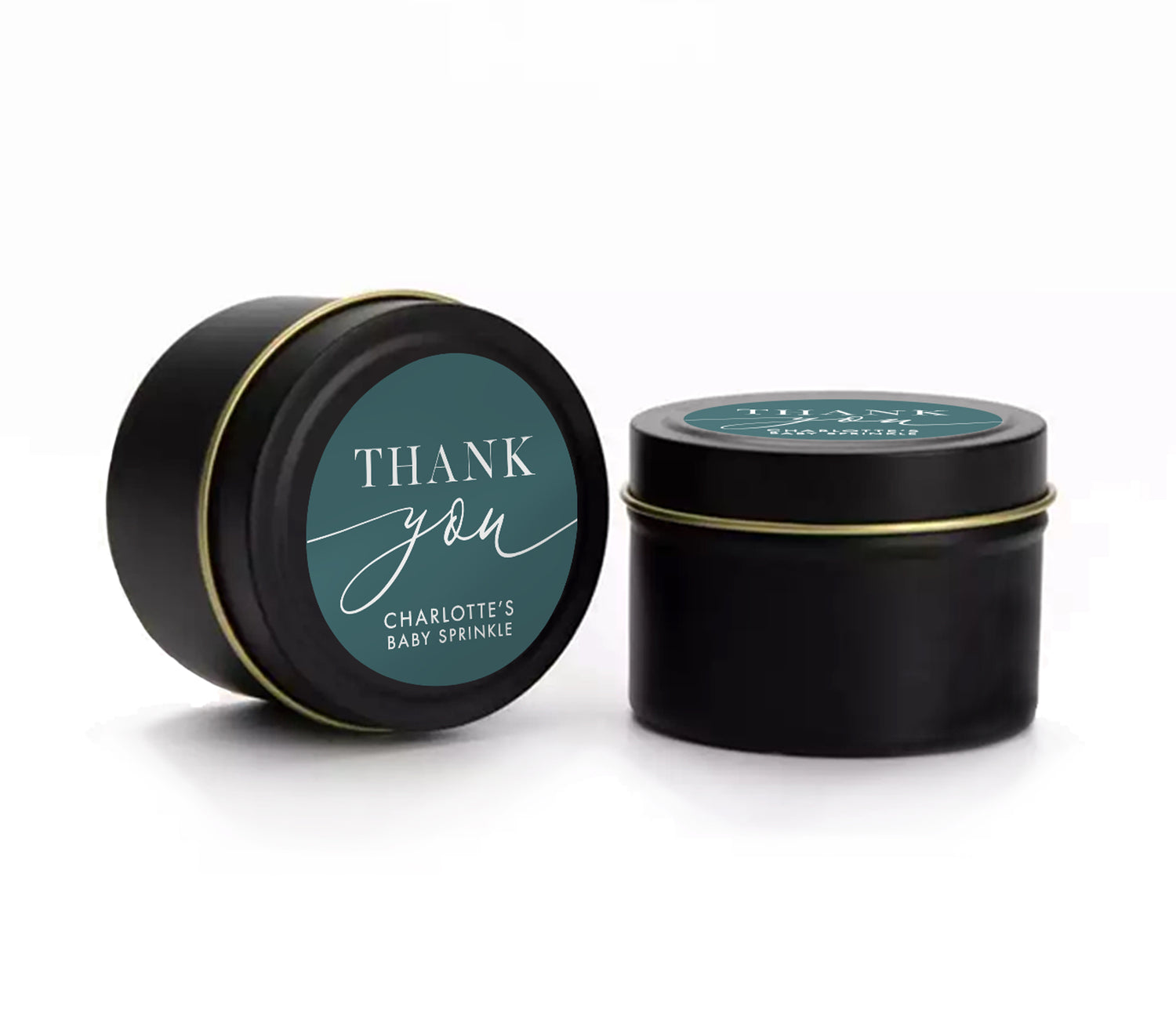 Candles – Thank You – Black