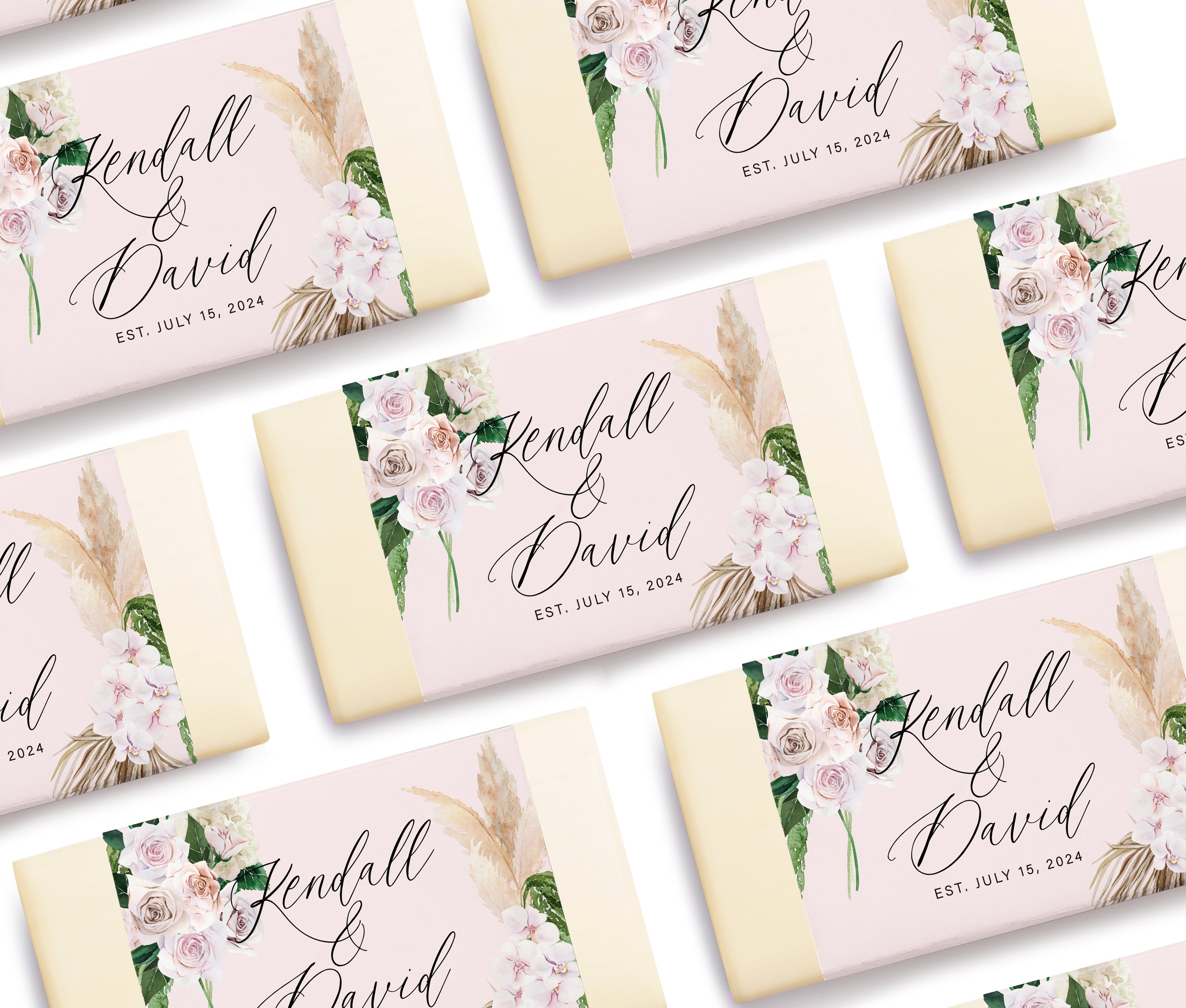 Soap Favor - Floral Wedding