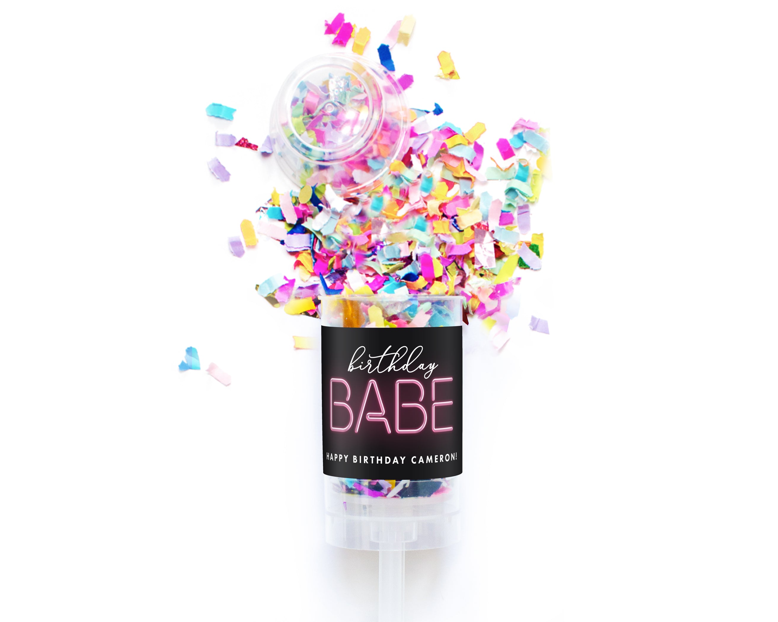 Confetti Poppers – Birthday Babe