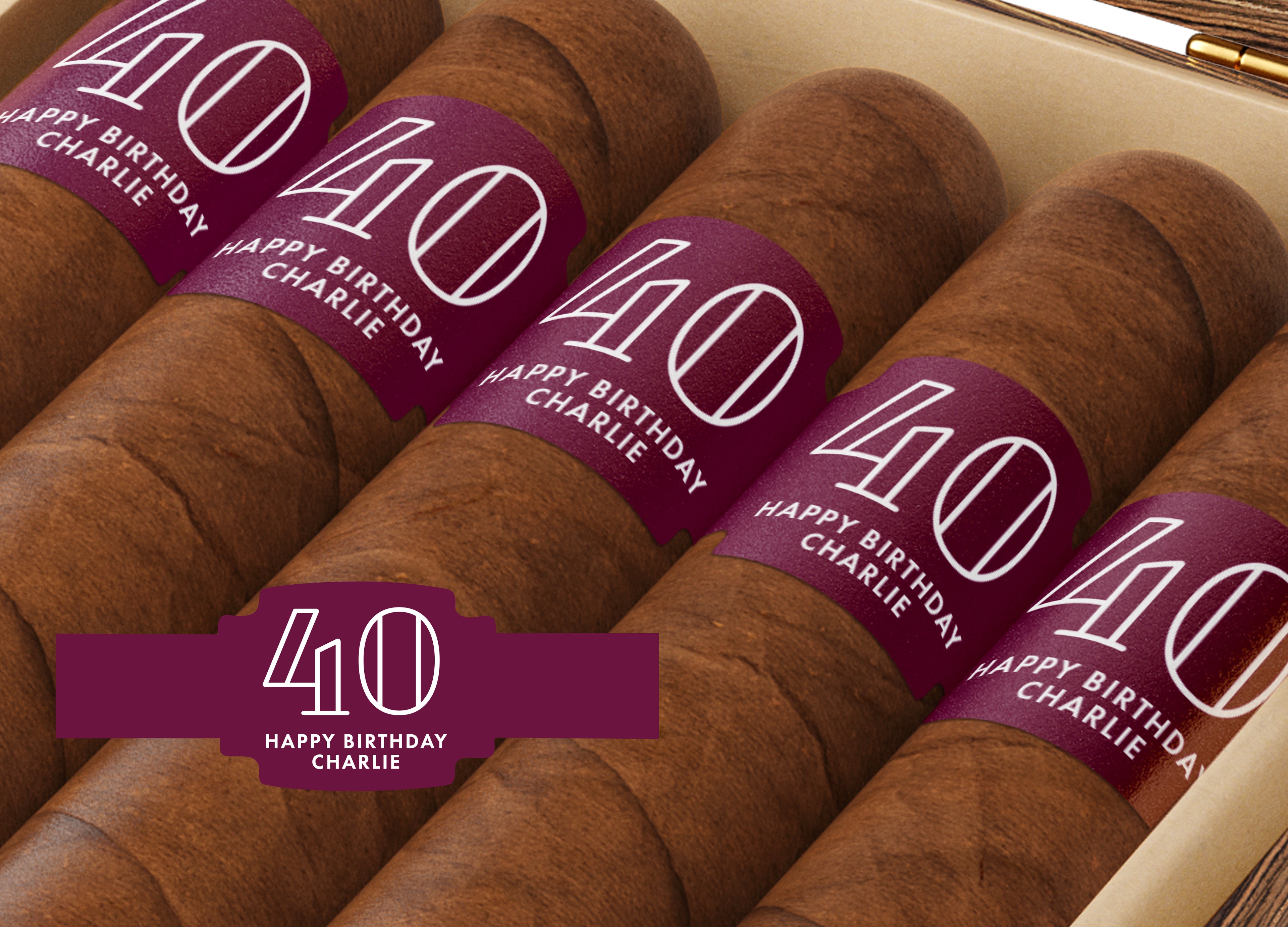 Cigar Labels – Number