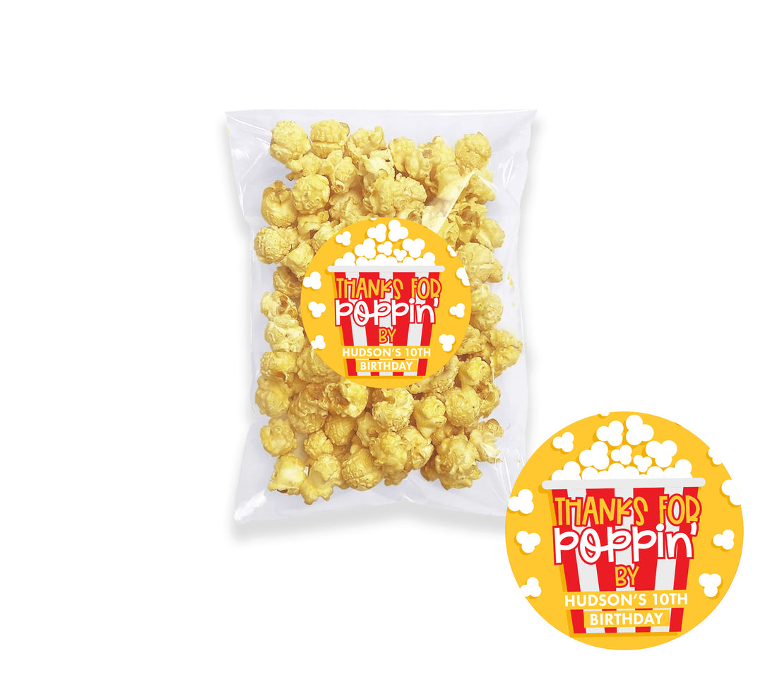 Popcorn Bag – Thanks For Poppin&