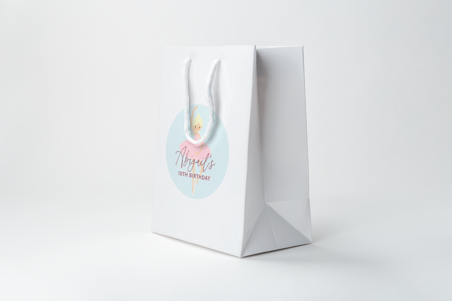Gift Bag – Birthday Ballerina