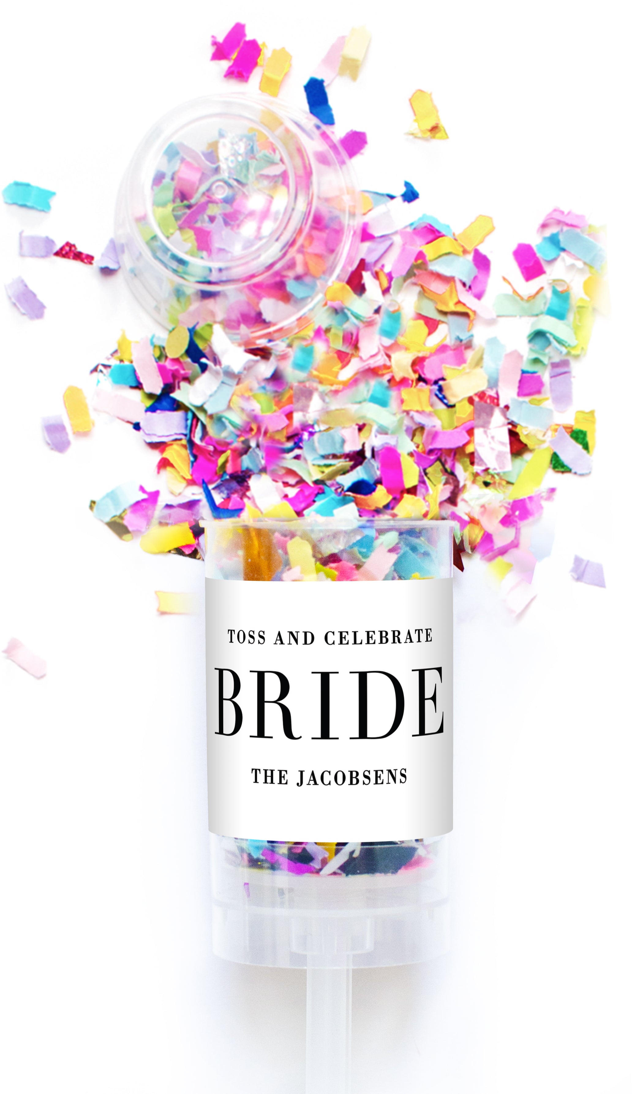 Confetti Poppers – Bride & Groom
