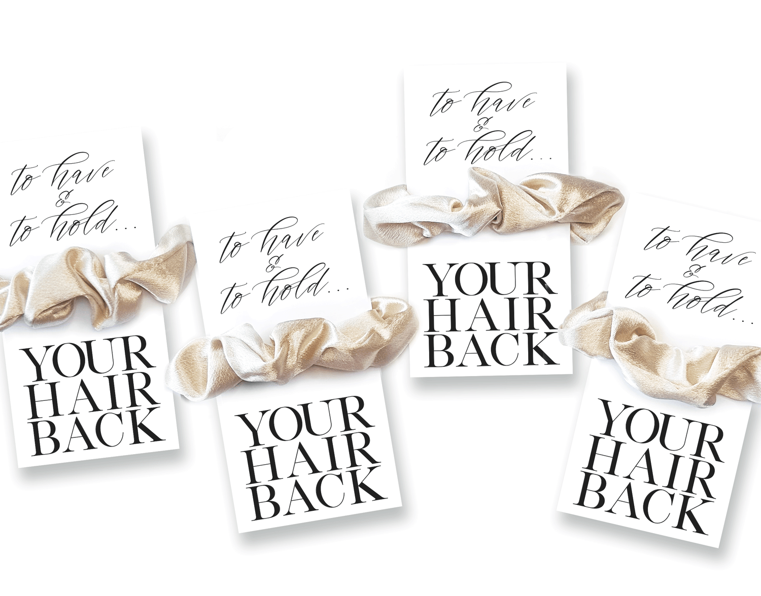 Scrunchies – To Have & To Hold