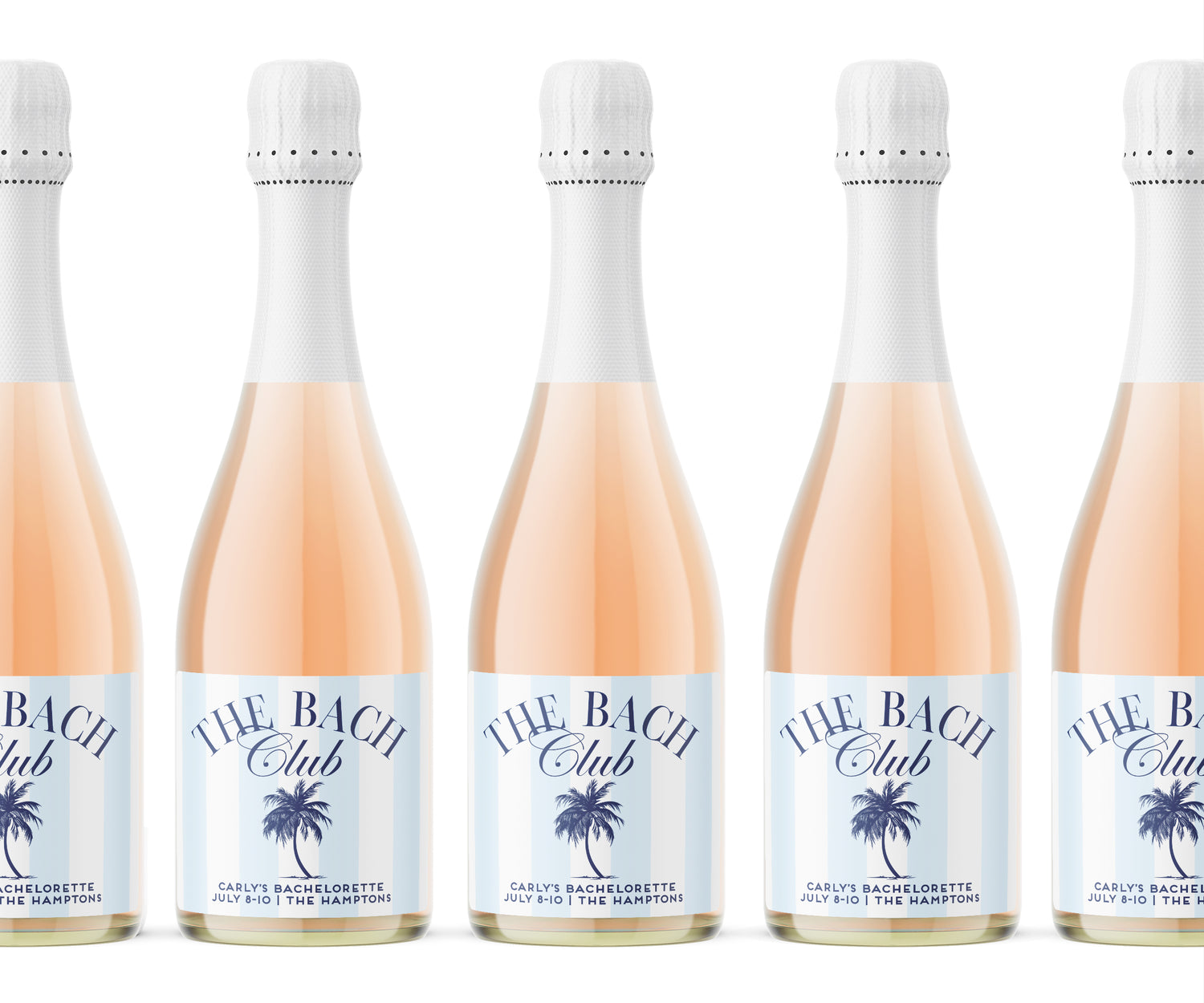 Champagne Labels – Bach Club Blue