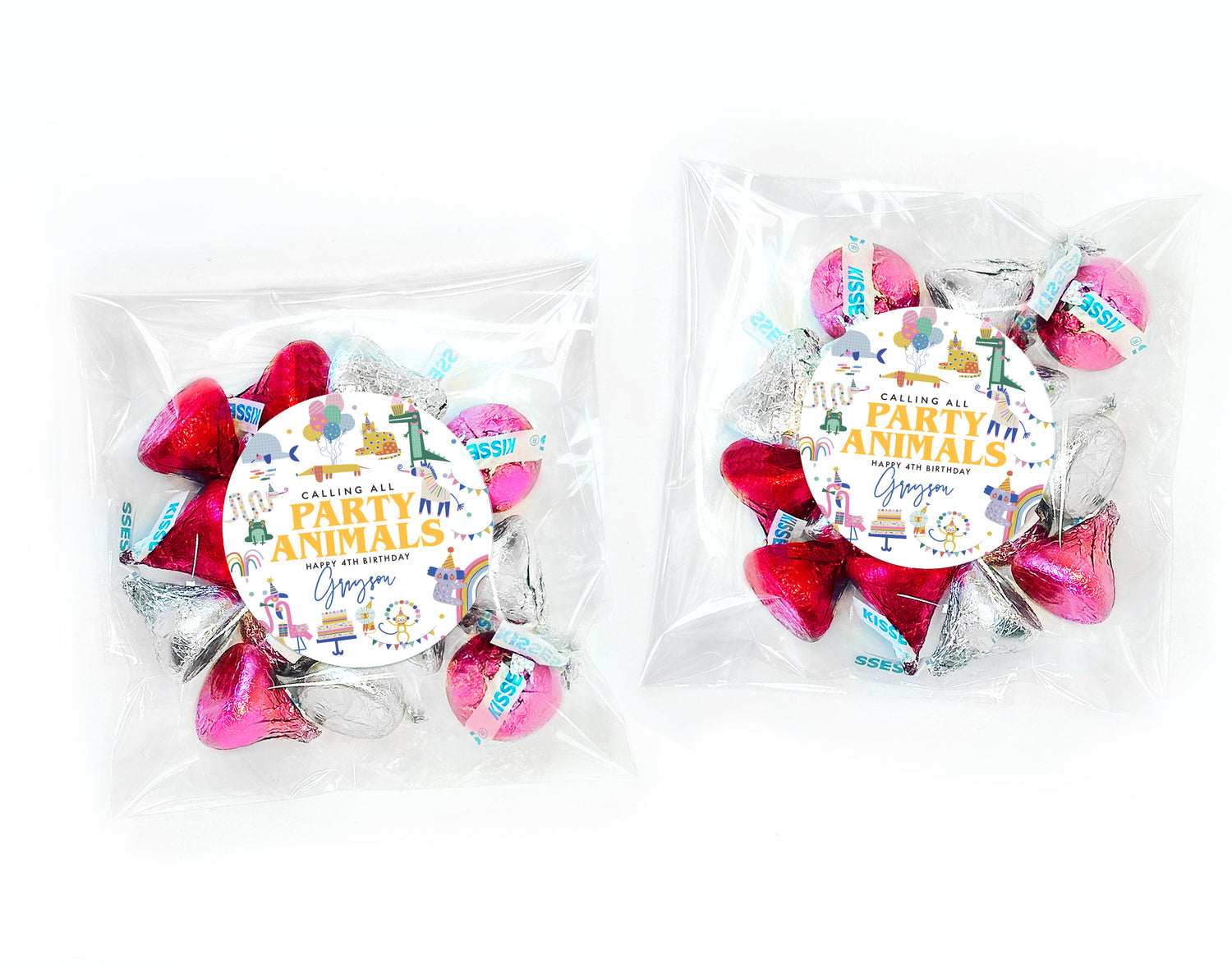 Favor Bags – Party Animals