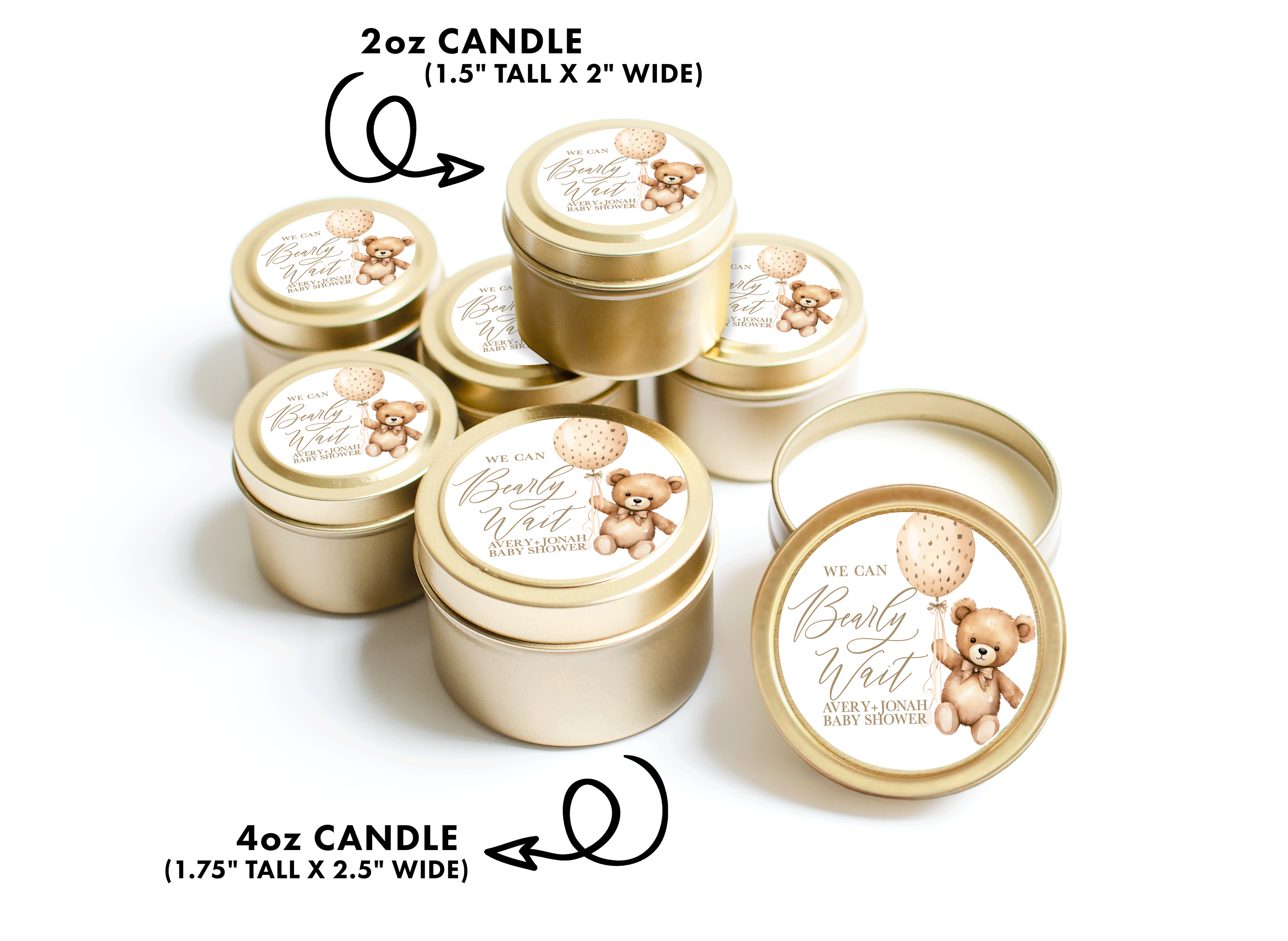 Candles – Silver We Can Bearly Wait