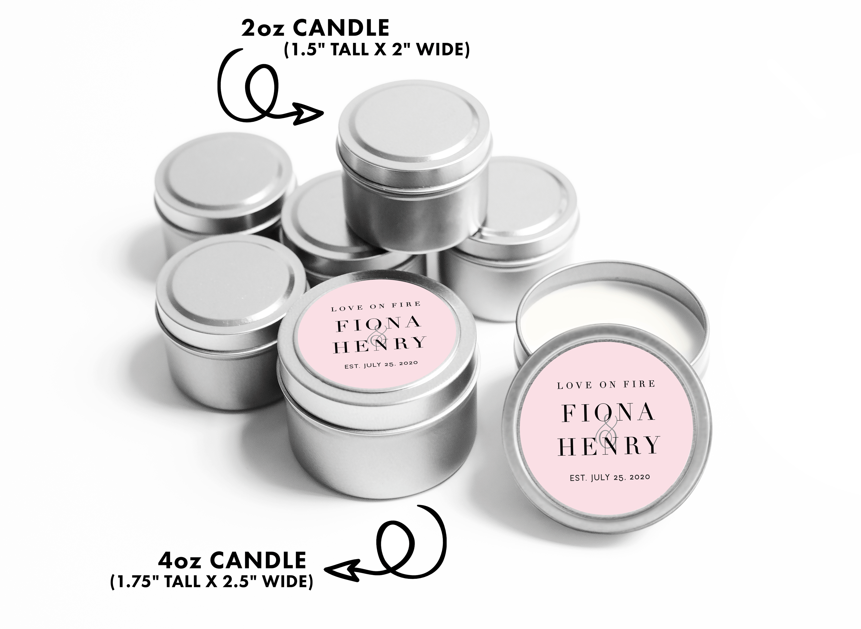 Candles – First Names