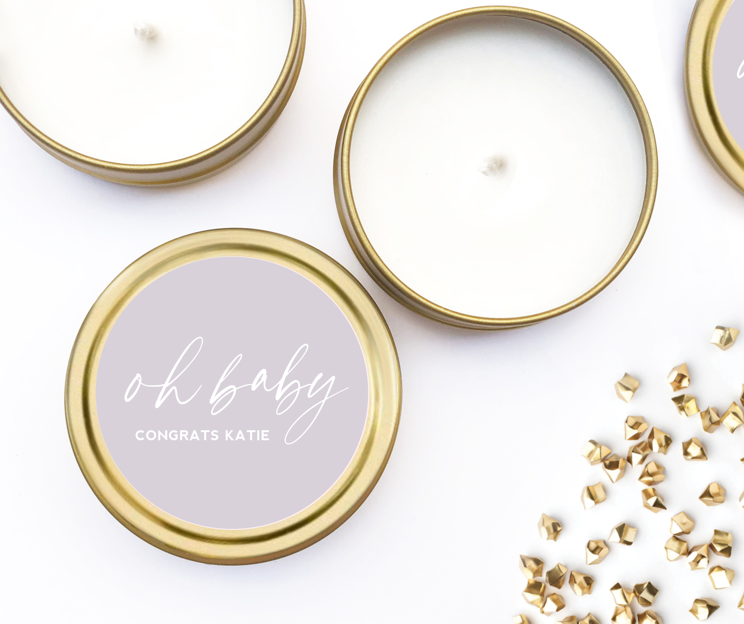 Candles – Oh Baby – Congrats