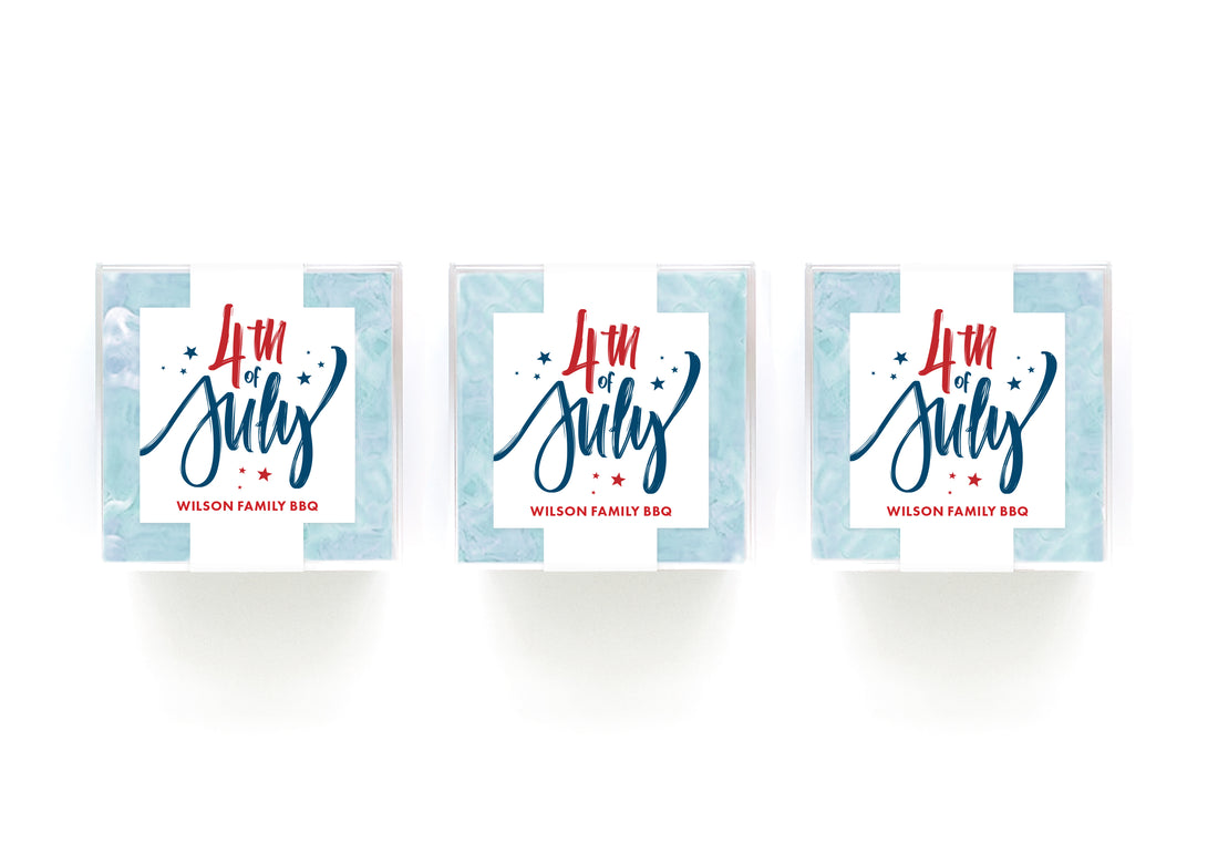 Clear Cubes – 4th of July