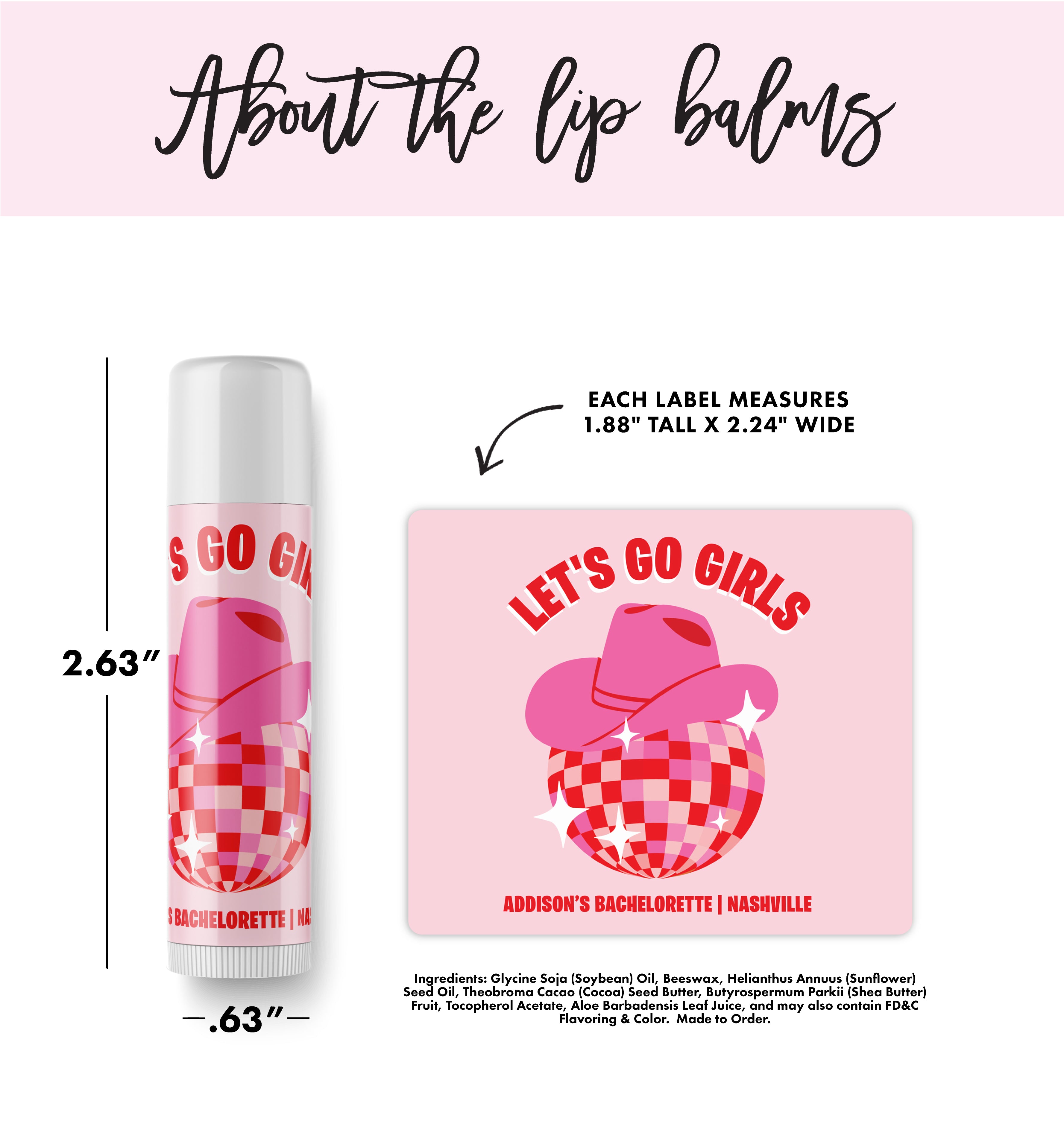 Lip Balm – Disco Cowgirl