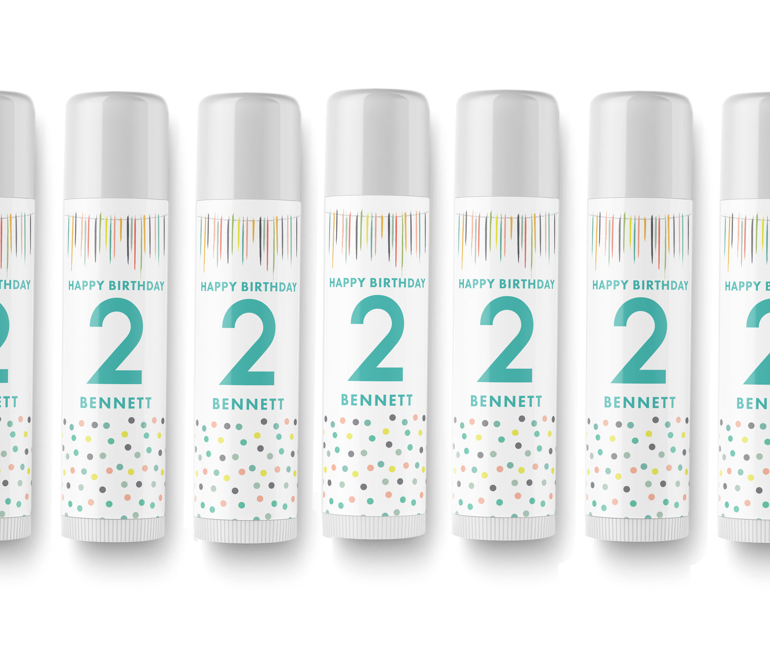 Lip Balm – Birthday Teal Number