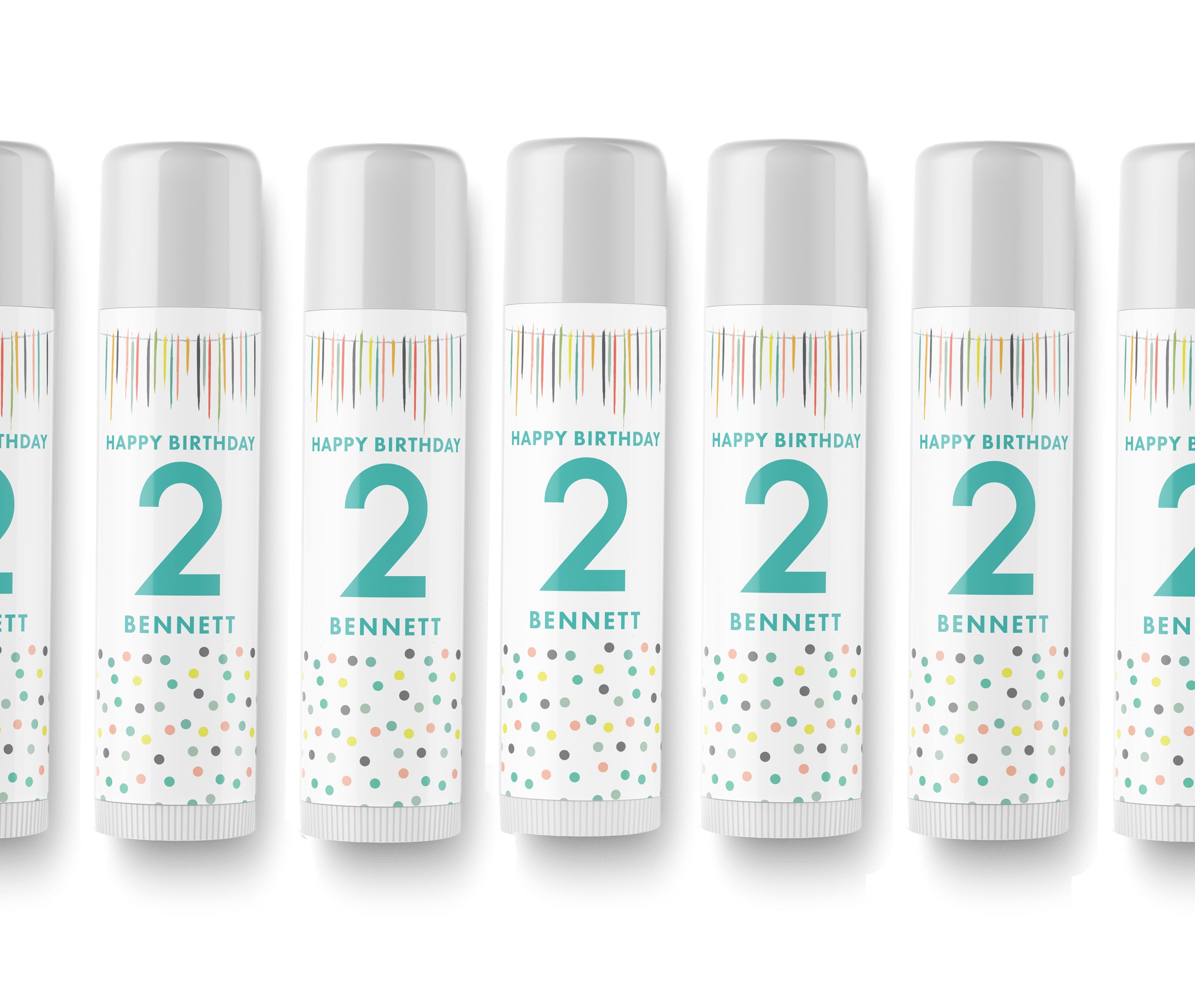 Lip Balm – Birthday Teal Number