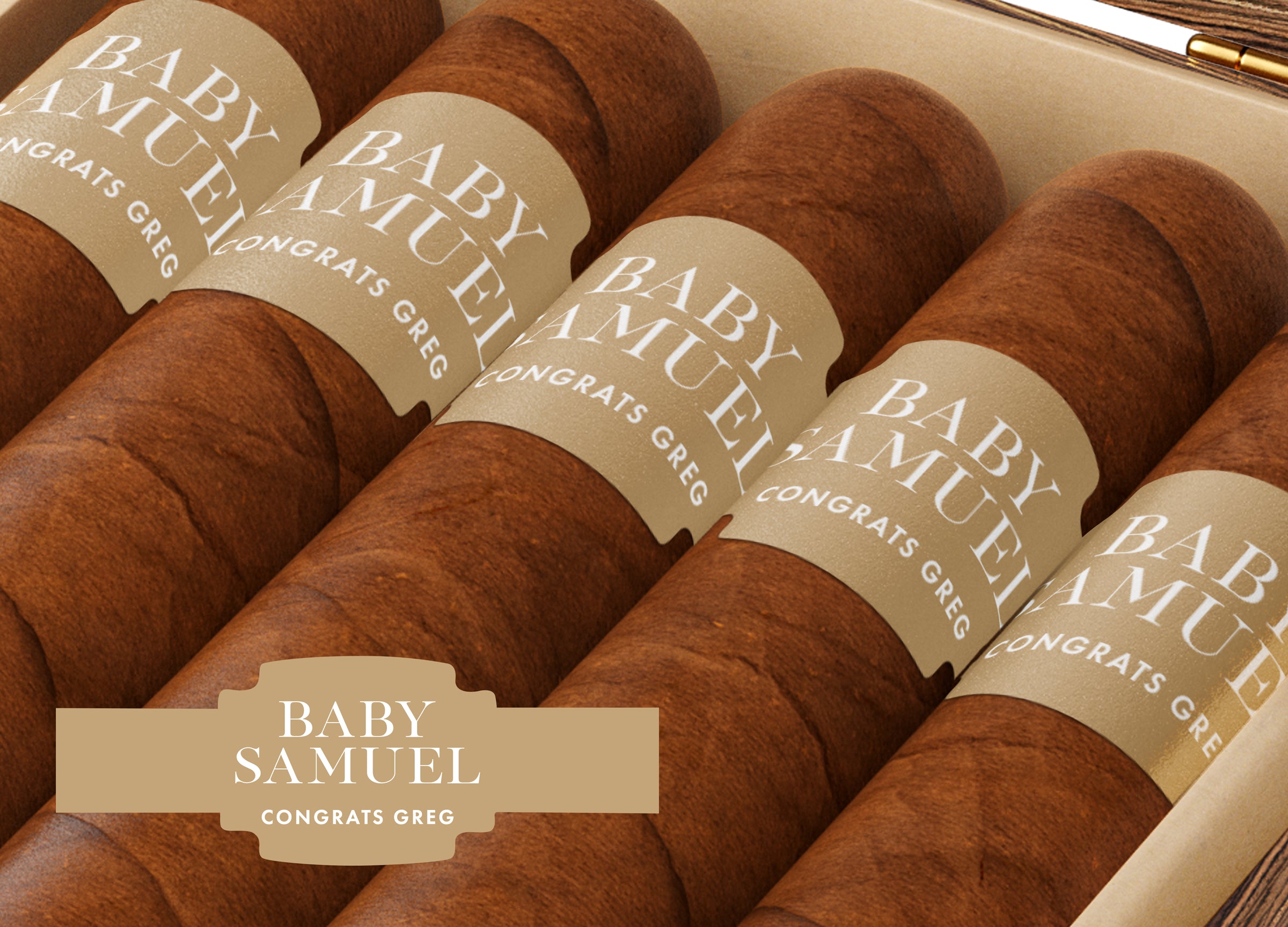 Cigar Labels – Baby
