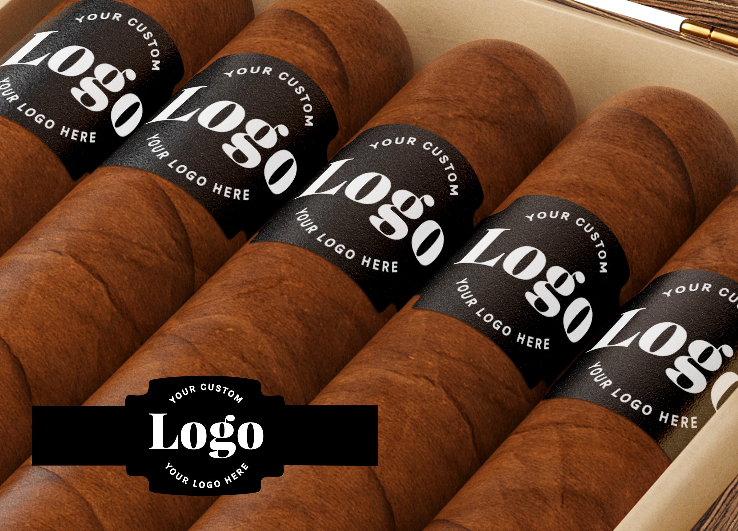 Cigar Labels – Custom Logo
