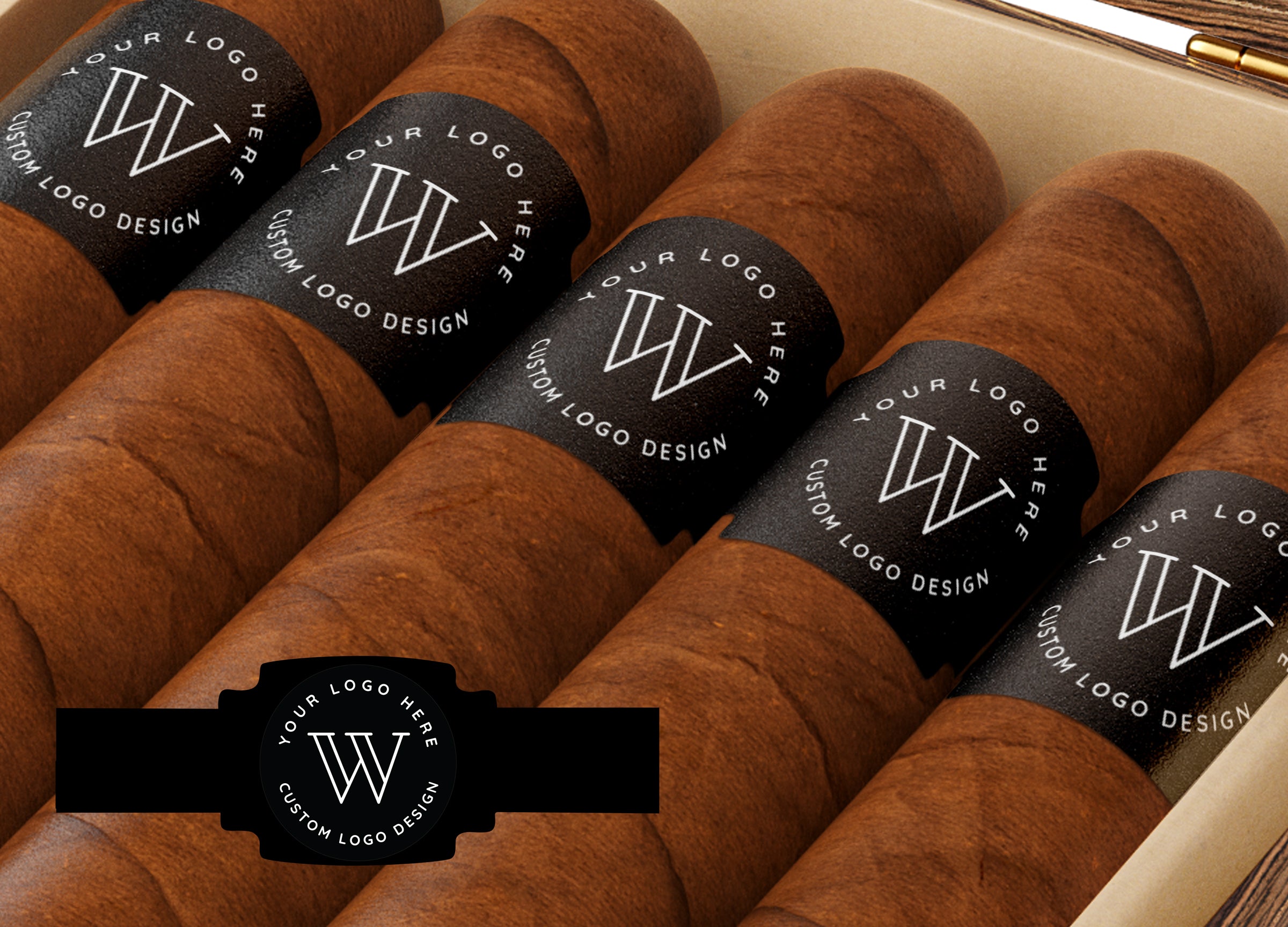 Cigar Labels – Custom Logo
