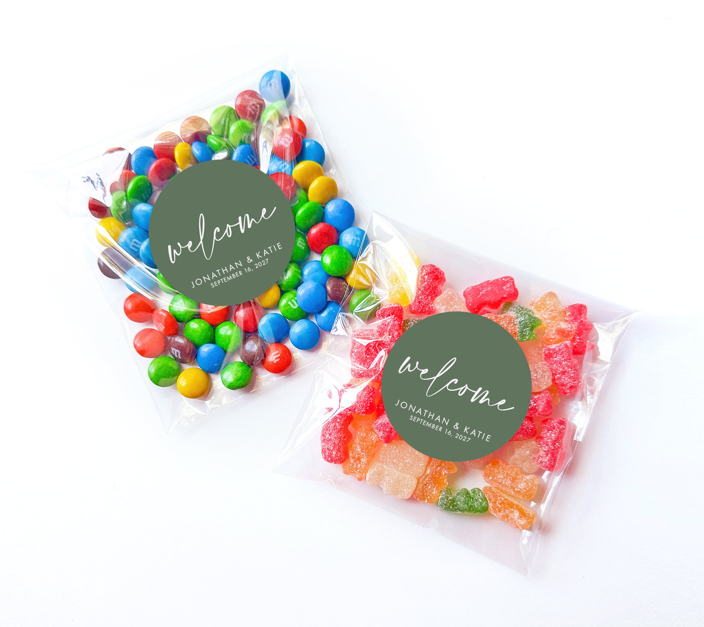 Favor Bags – Welcome
