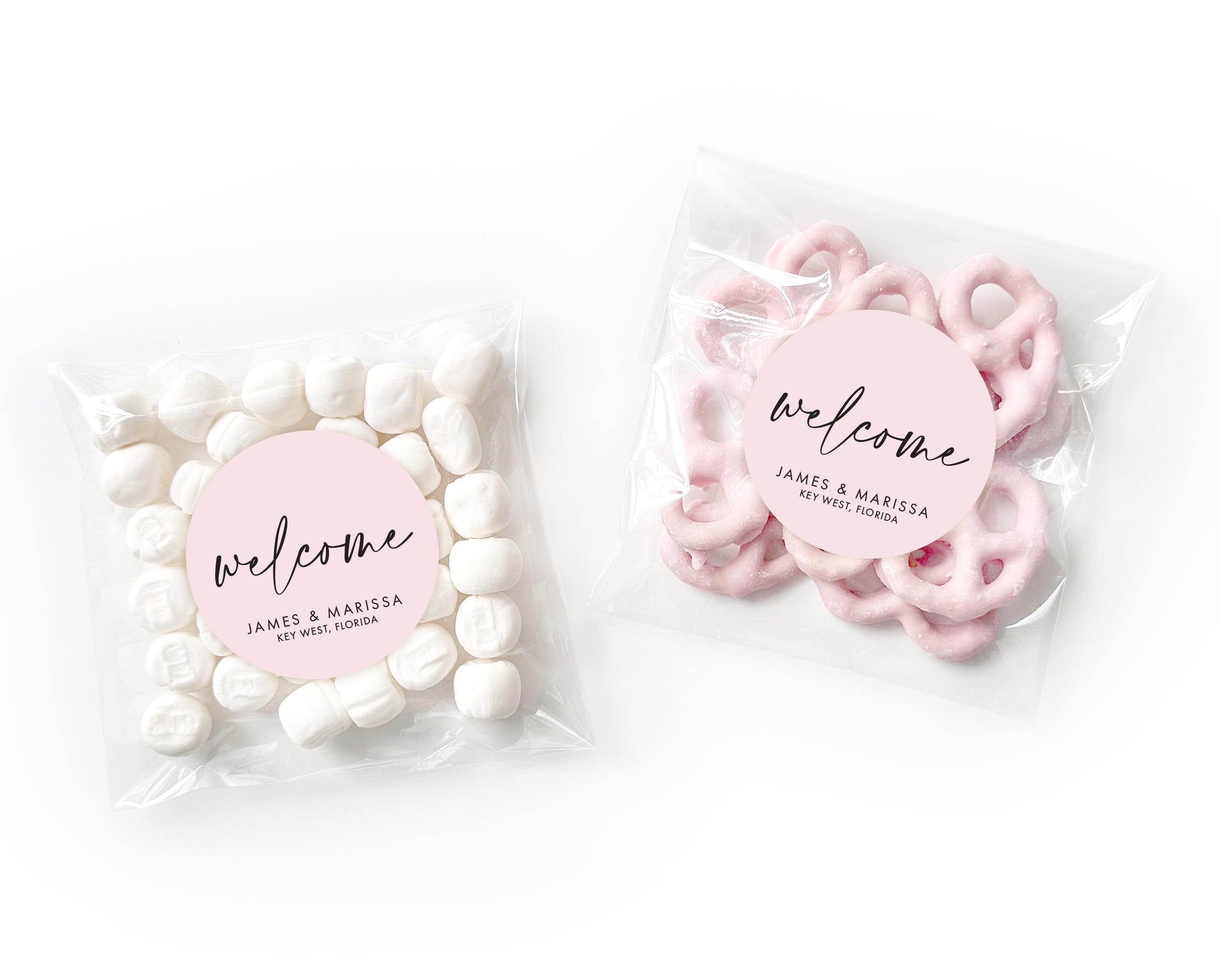 Favor Bags – Welcome