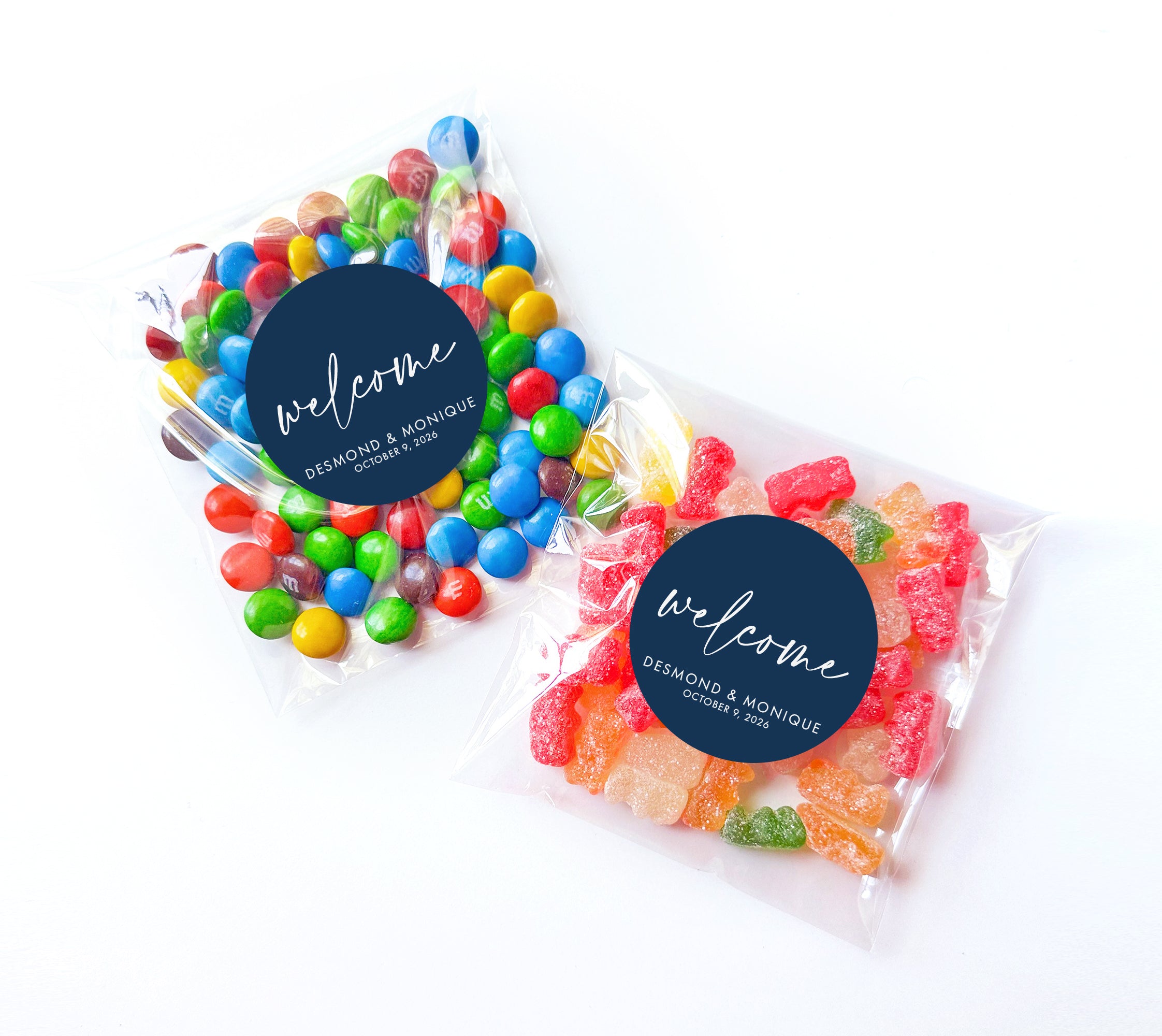 Favor Bags – Welcome
