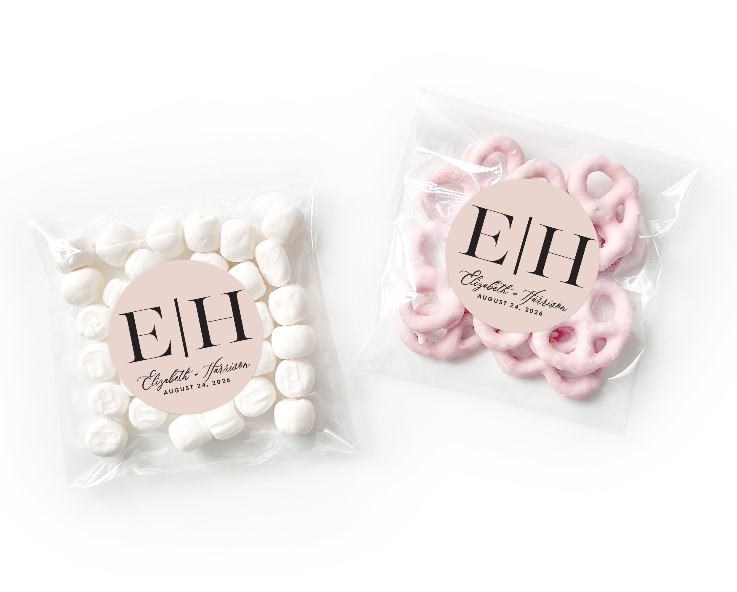 Favor Bags – Initials