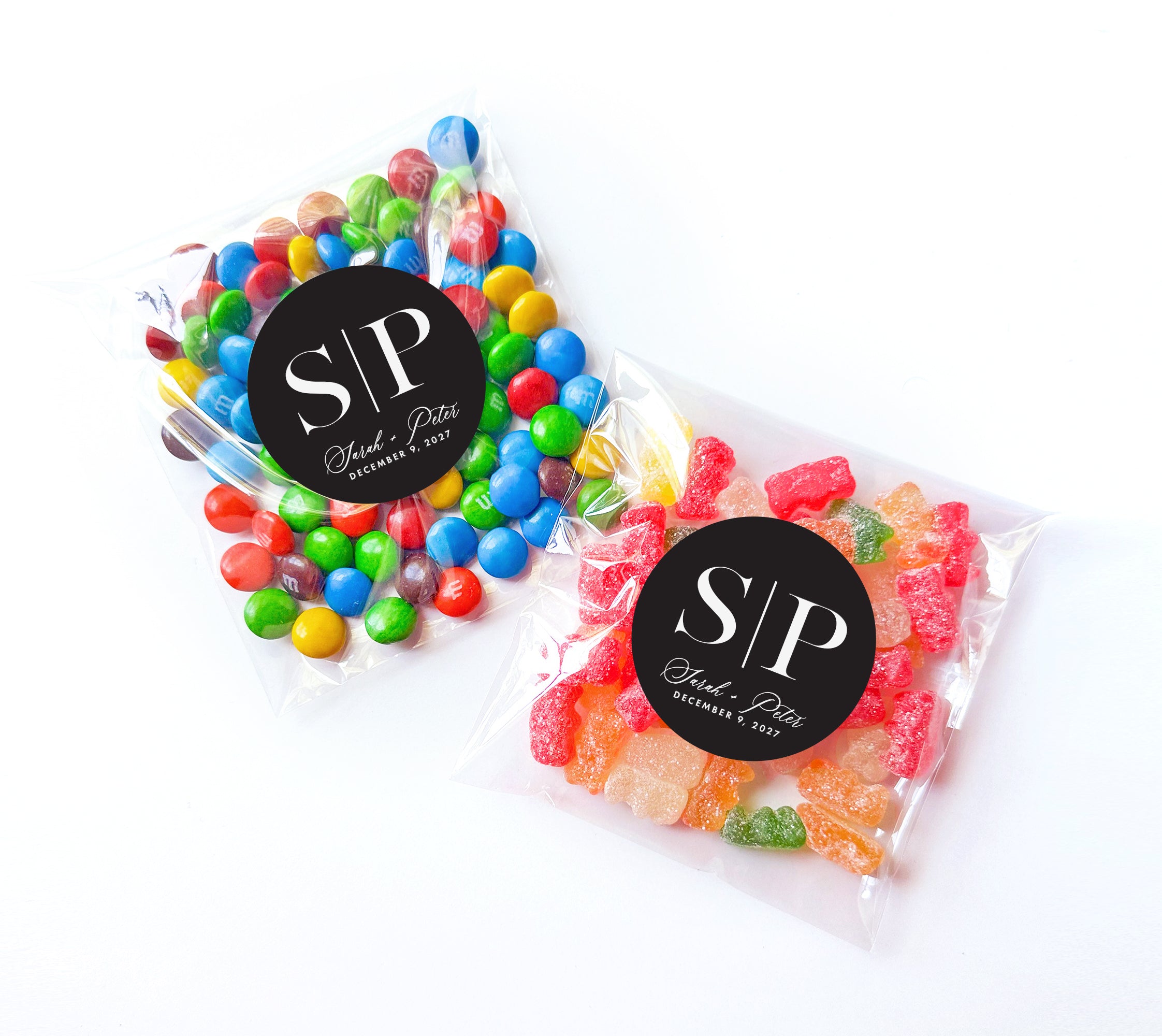 Favor Bags – Initials
