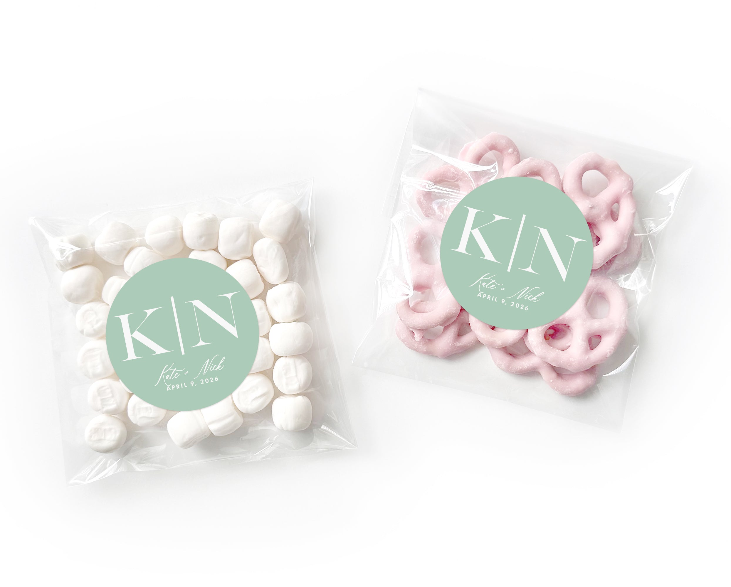 Favor Bags – Initials