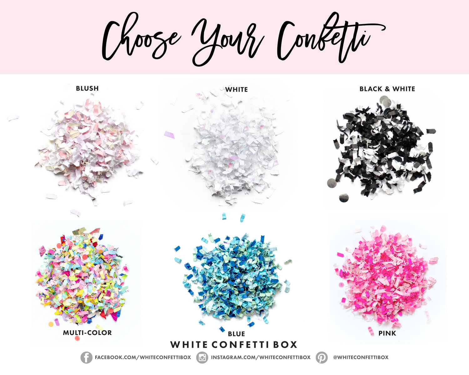 Confetti Poppers – Add Your Own Logo
