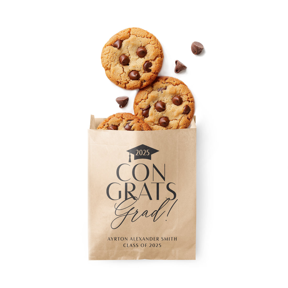 Kraft Bags – Congrats Grad!