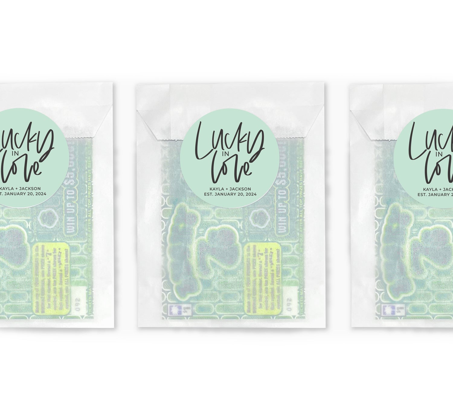 Lottery Envelopes – Lucky In Love