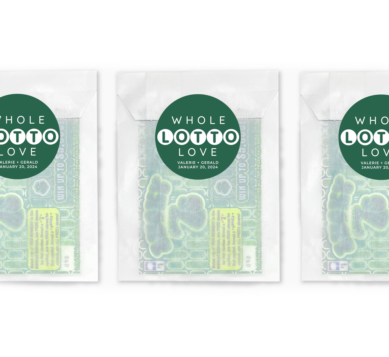 Lottery Envelopes – Whole Lotto Love