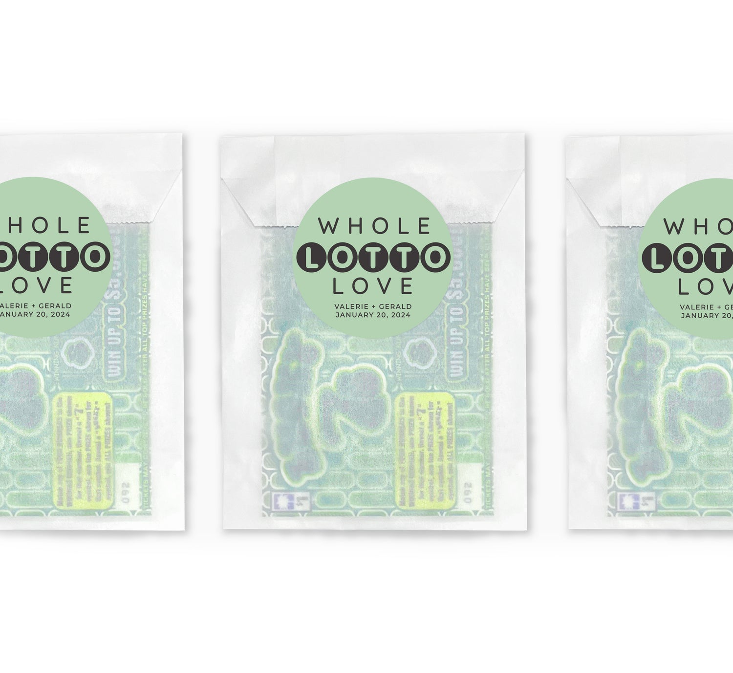 Lottery Envelopes – Whole Lotto Love