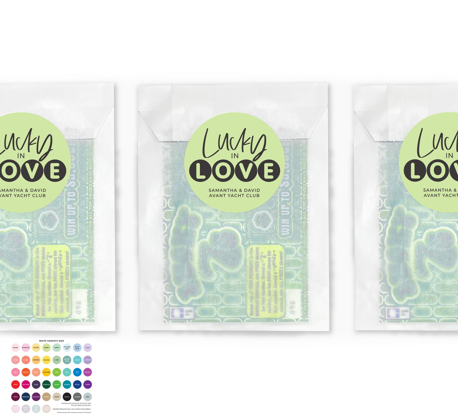 Lottery Envelopes – Lucky In Love