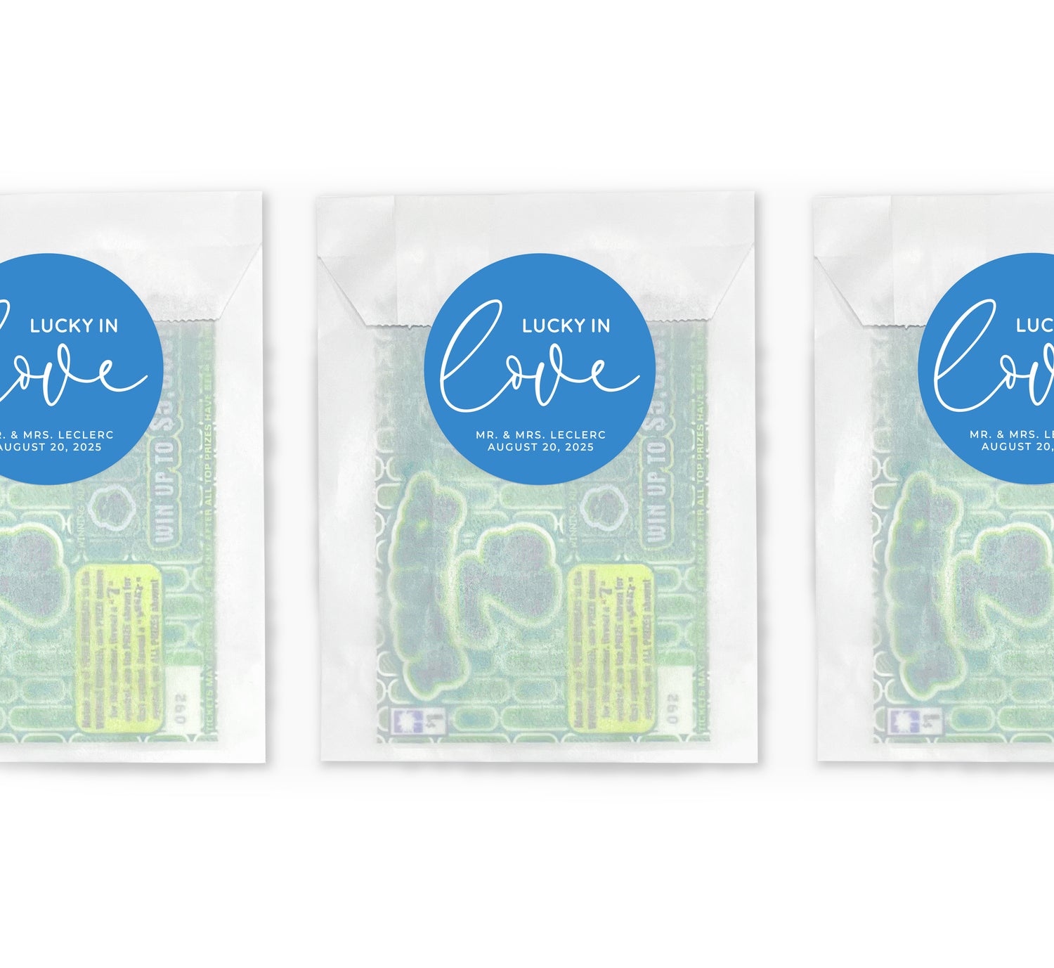 Lottery Envelopes – Lucky In Love