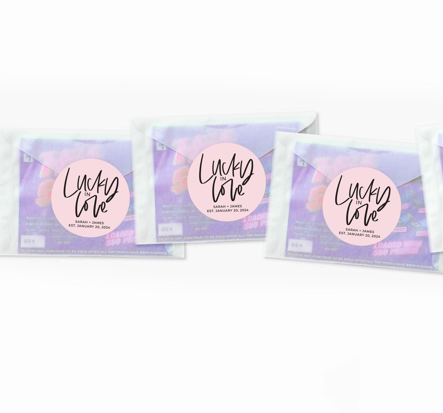 Lottery Envelopes – Lucky In Love