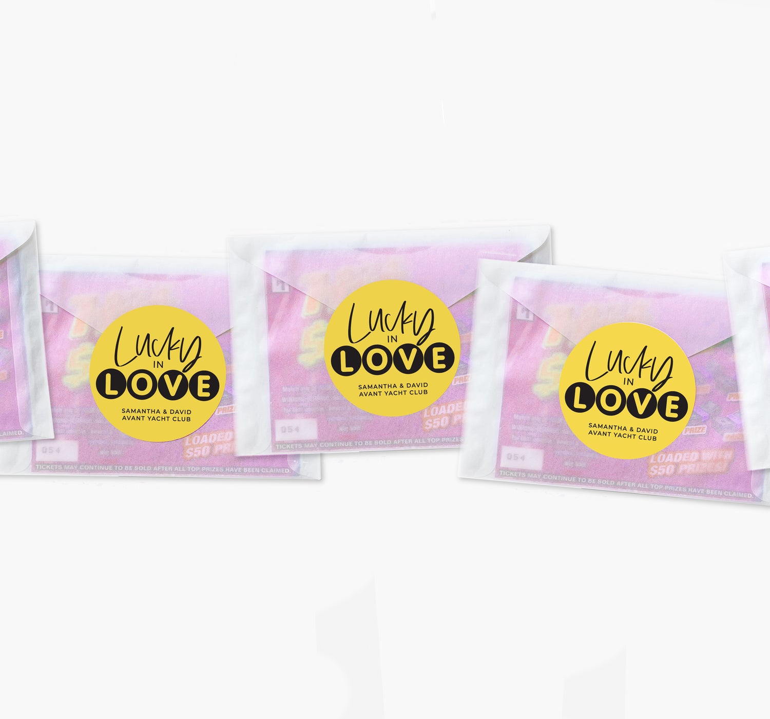 Lottery Envelopes – Lucky In Love