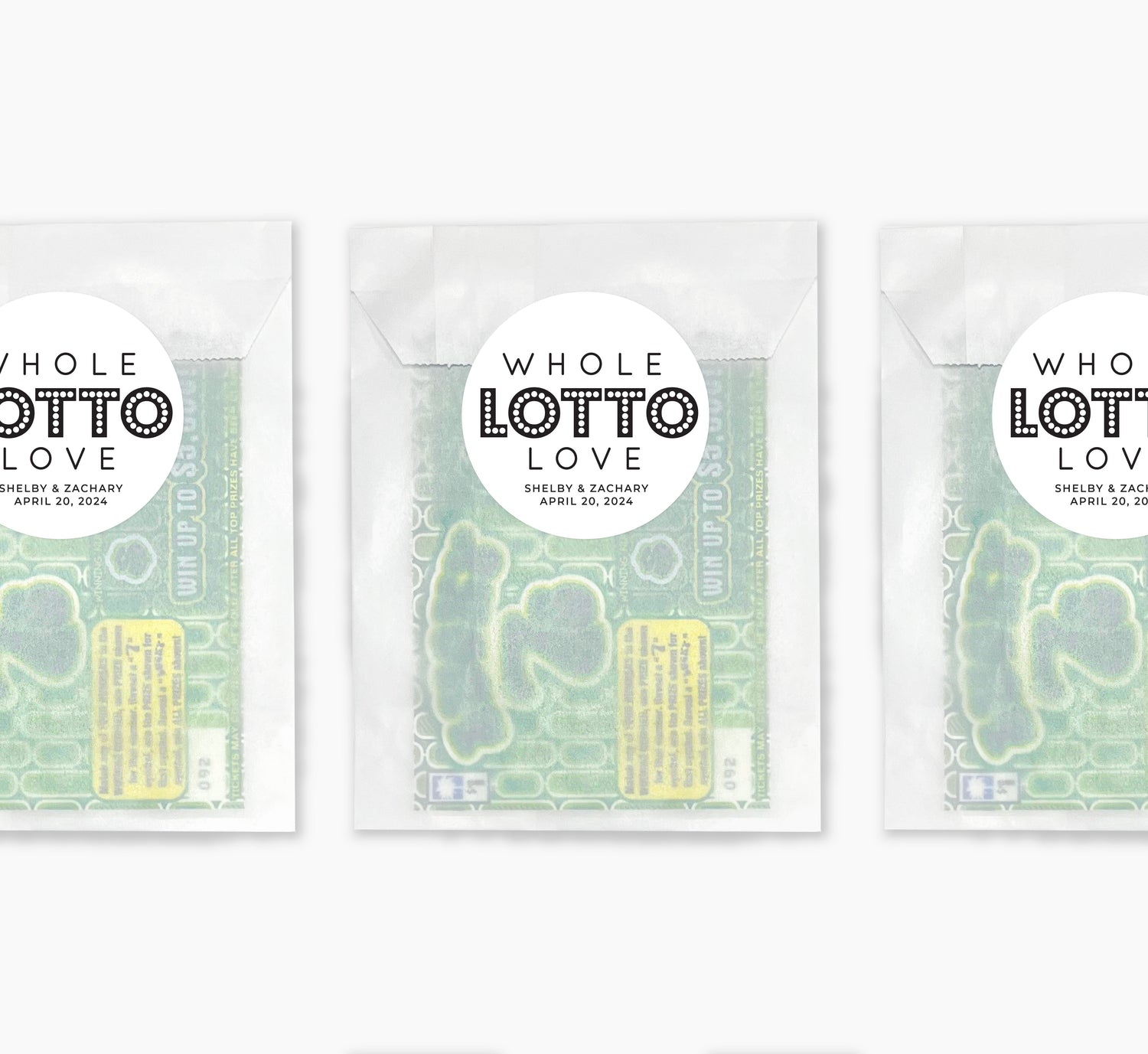 Lottery Envelopes – Whole Lotto Love