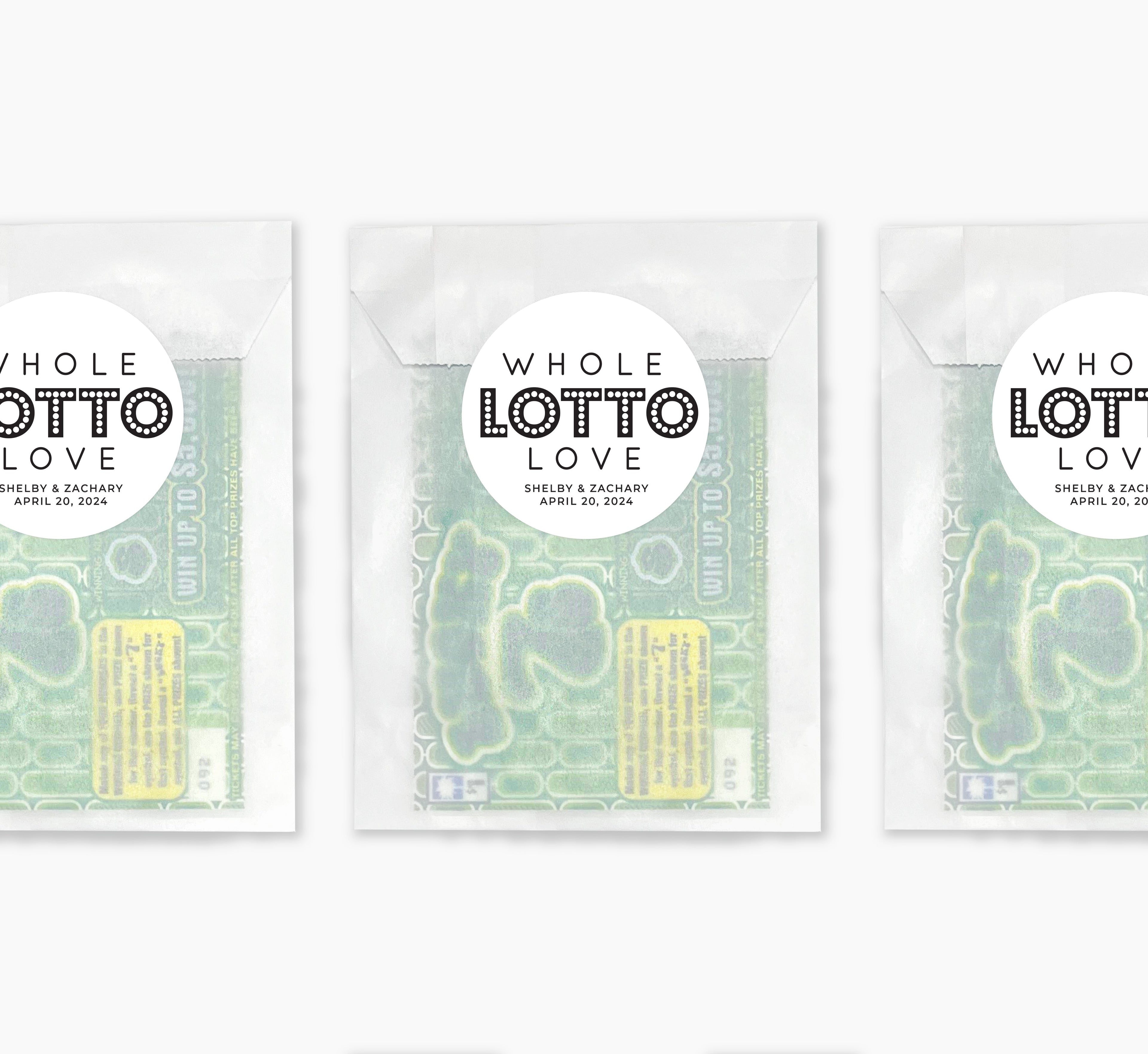 Lottery Envelopes – Whole Lotto Love