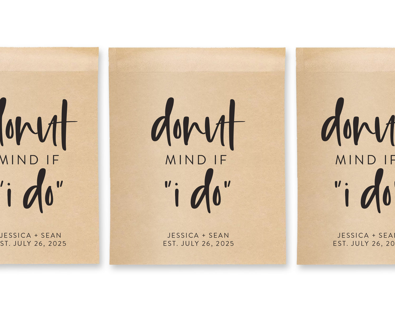Kraft Bags – Donut Mind If I Do