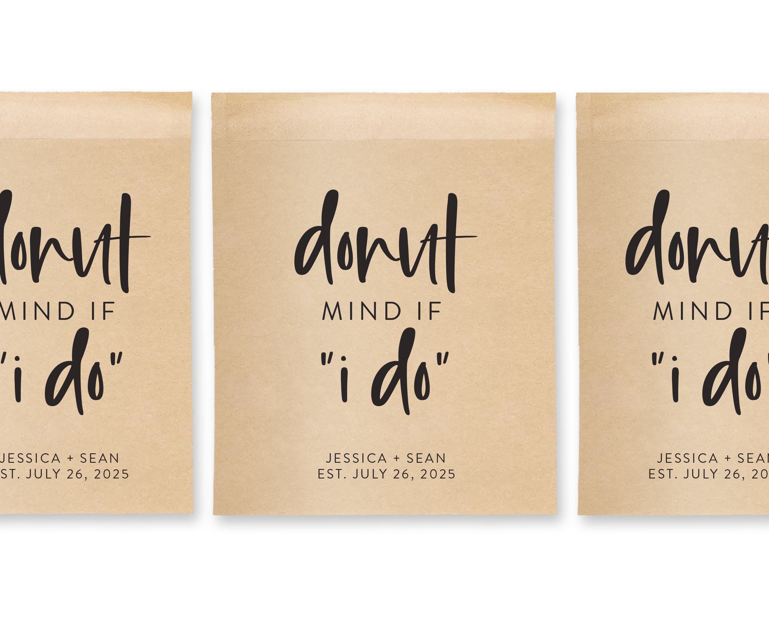 Kraft Bags – Donut Mind If I Do