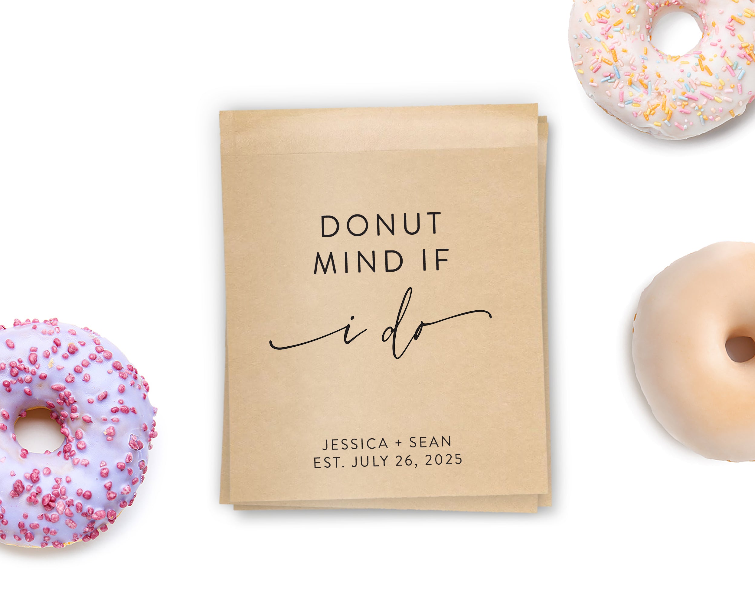 Kraft Bags – Donut Mind If I Do