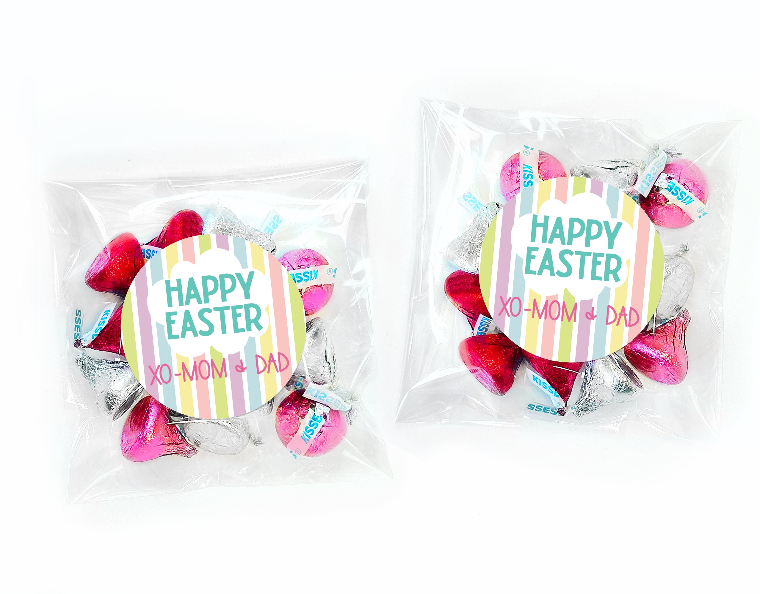 Favor Bags – Pastel Stripes
