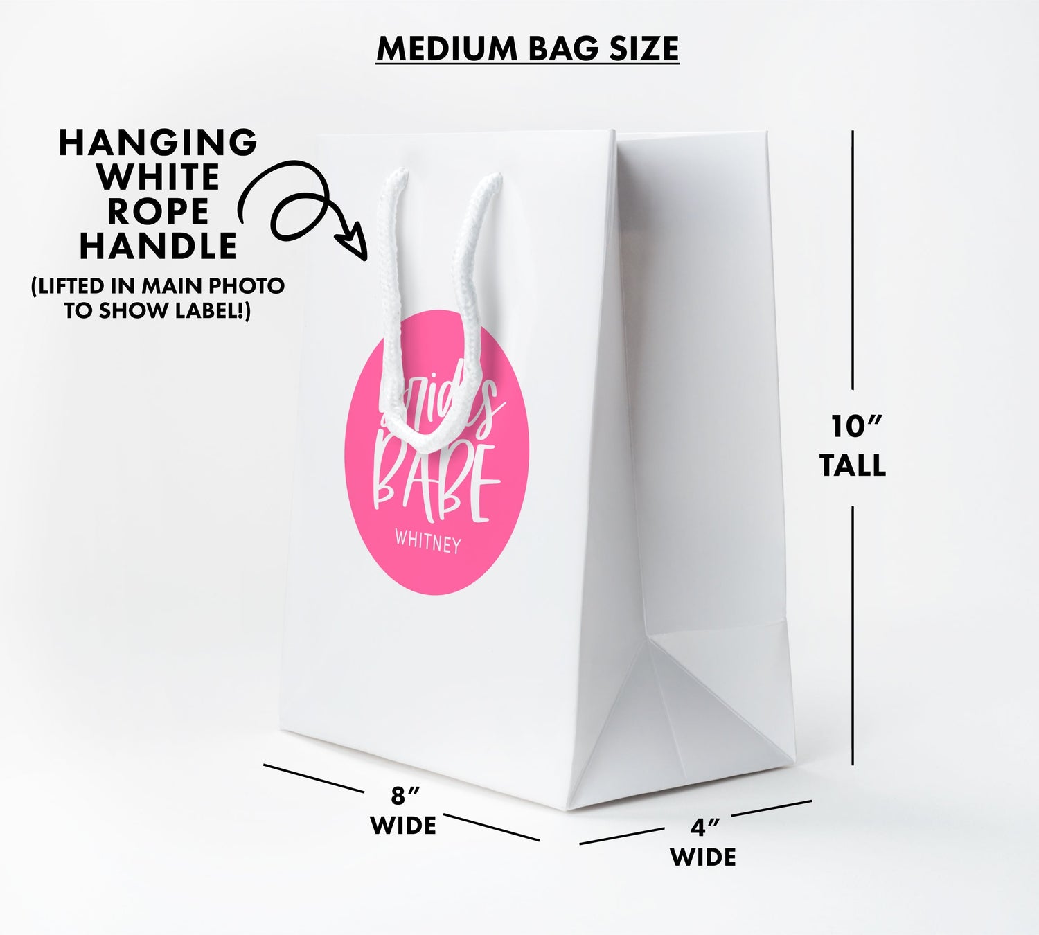 Gift Bag – Birthday Name