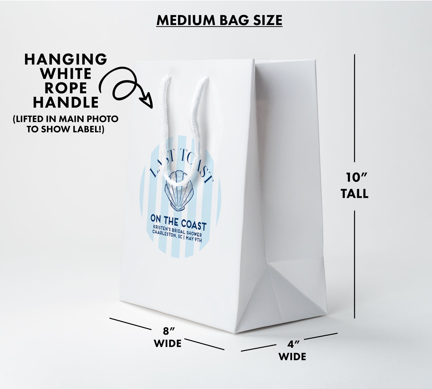 Gift Bag – Last Toast - Seashell