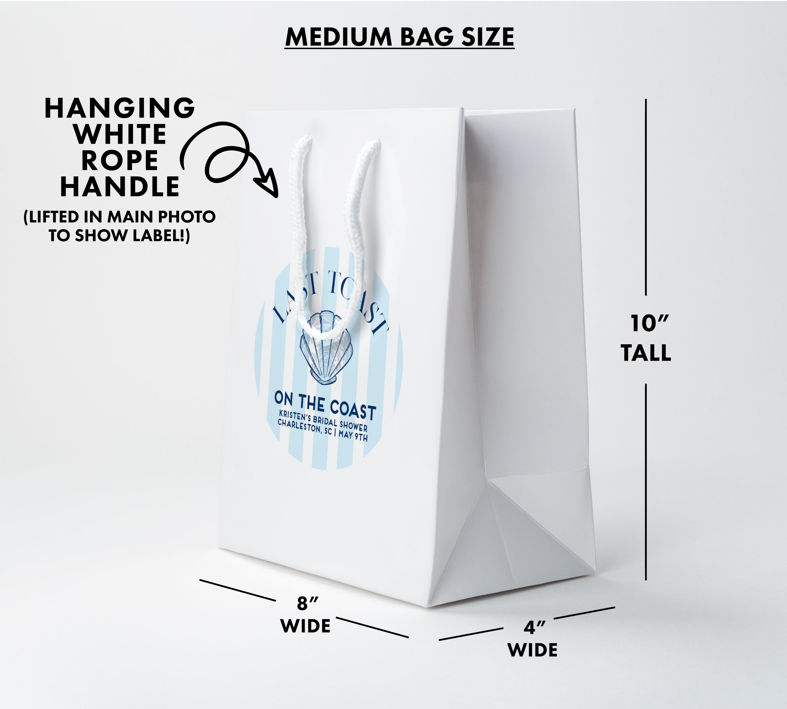 Gift Bag – Last Toast - Seashell