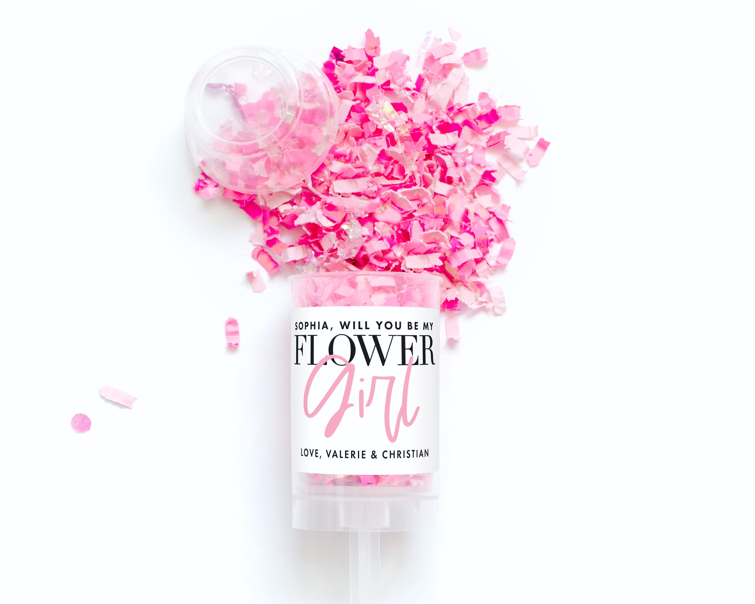 Confetti Poppers – Will You Be Our Flower Girl